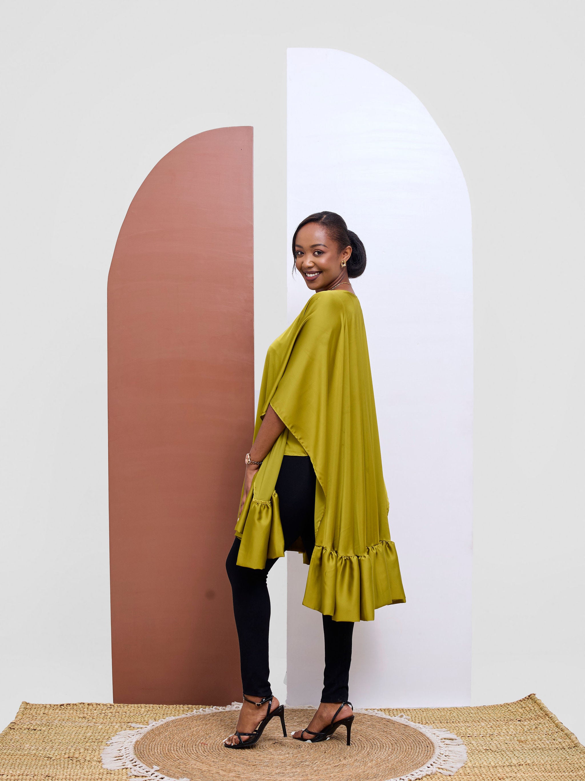 Vivo Kelemi 4.0 Frilled Wide Top - Olive