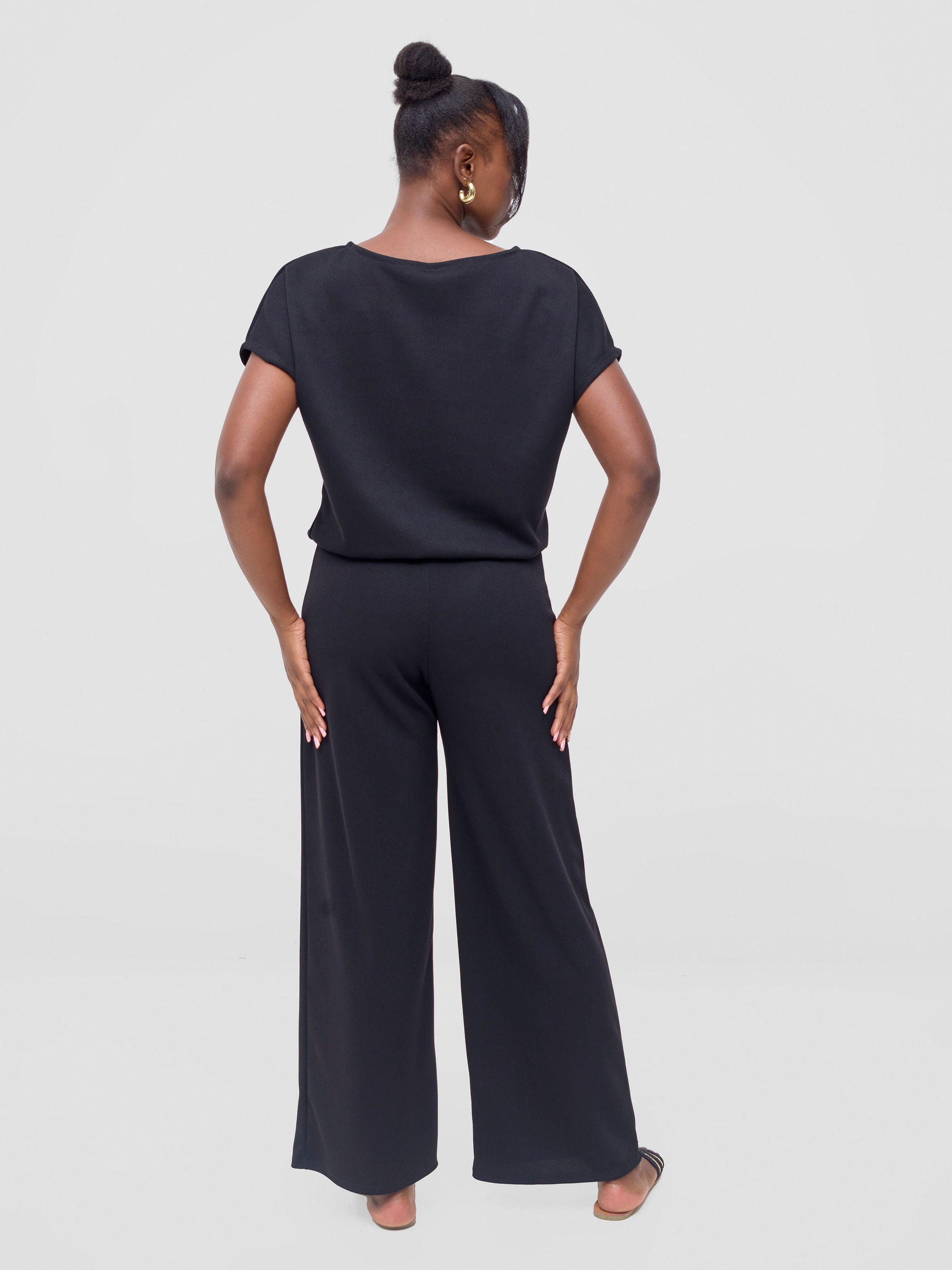 Vivo Safa Pallazo Pants - Black