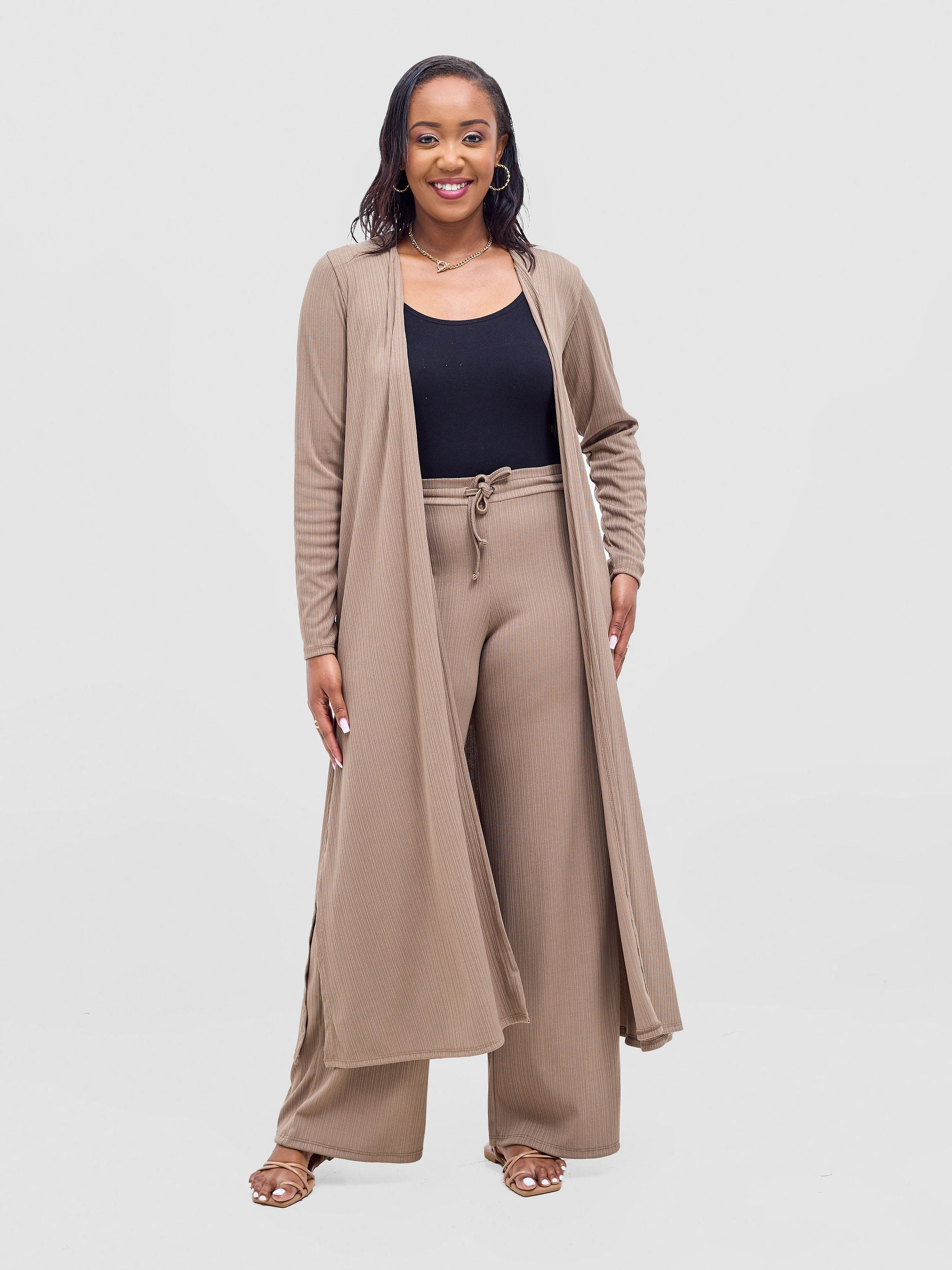 Vivo Rema Waterfall - Dark Taupe