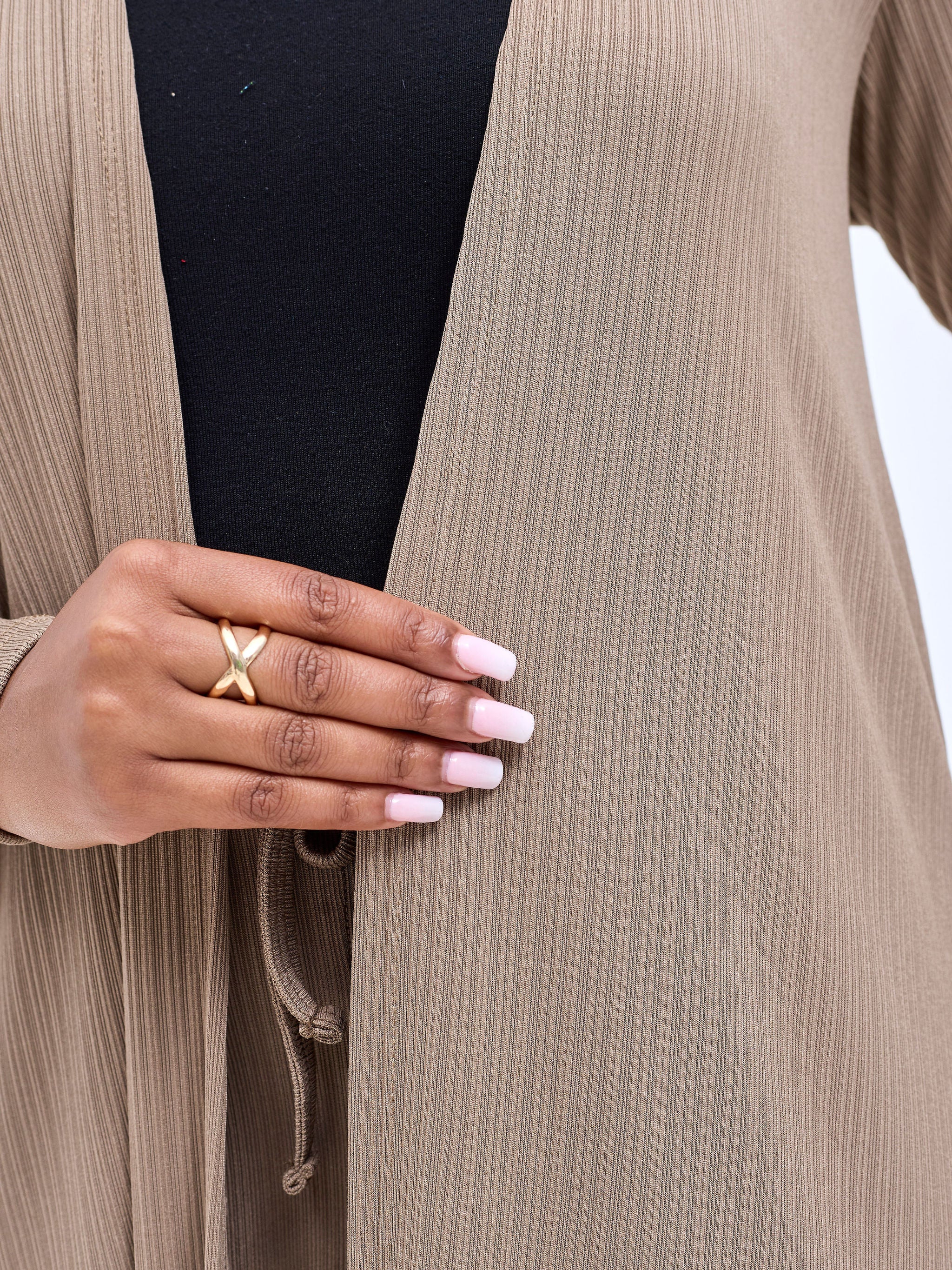 Vivo Rema Waterfall - Dark Taupe