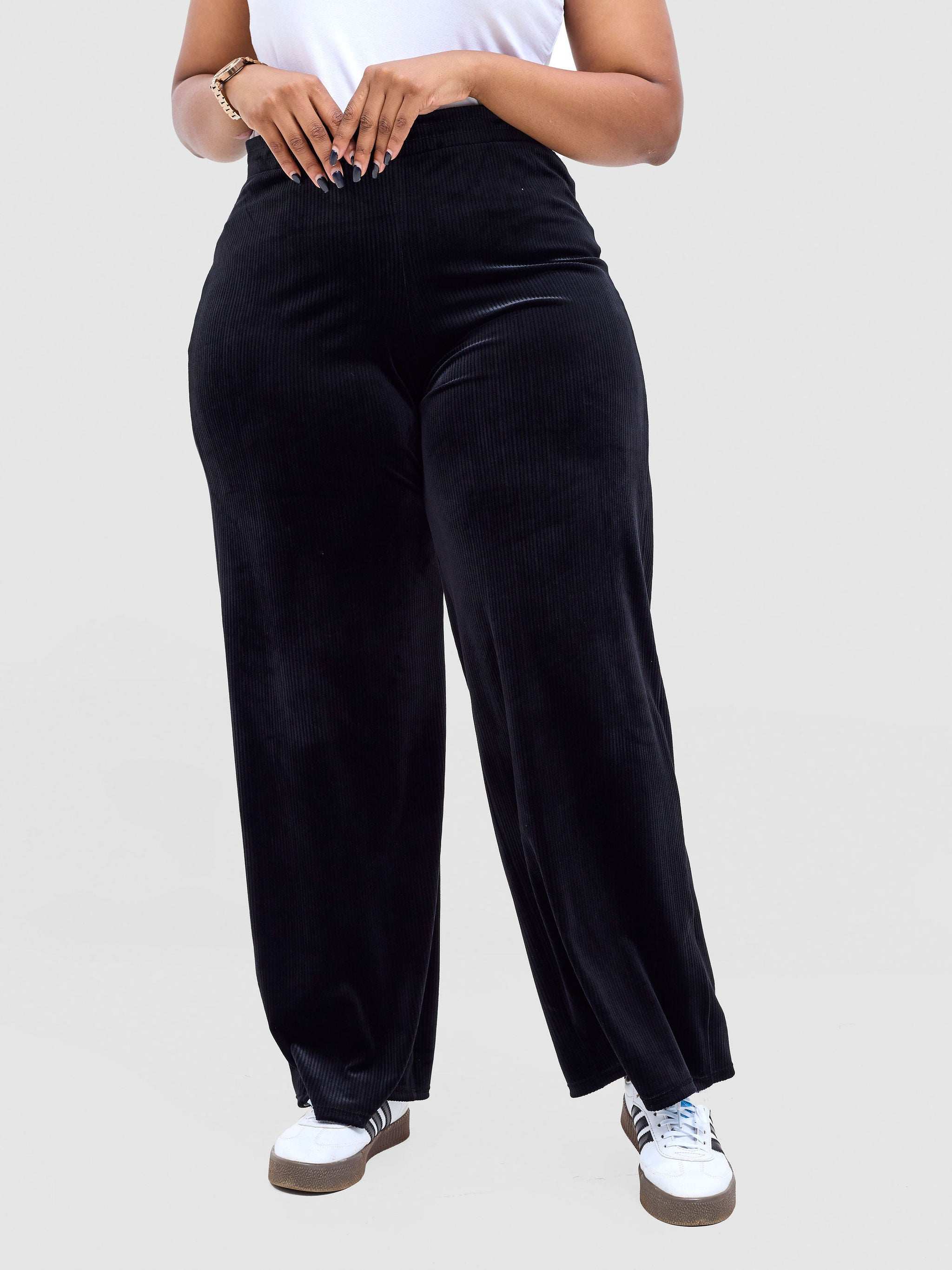 Vivo Rema Palazzo Pants - Black