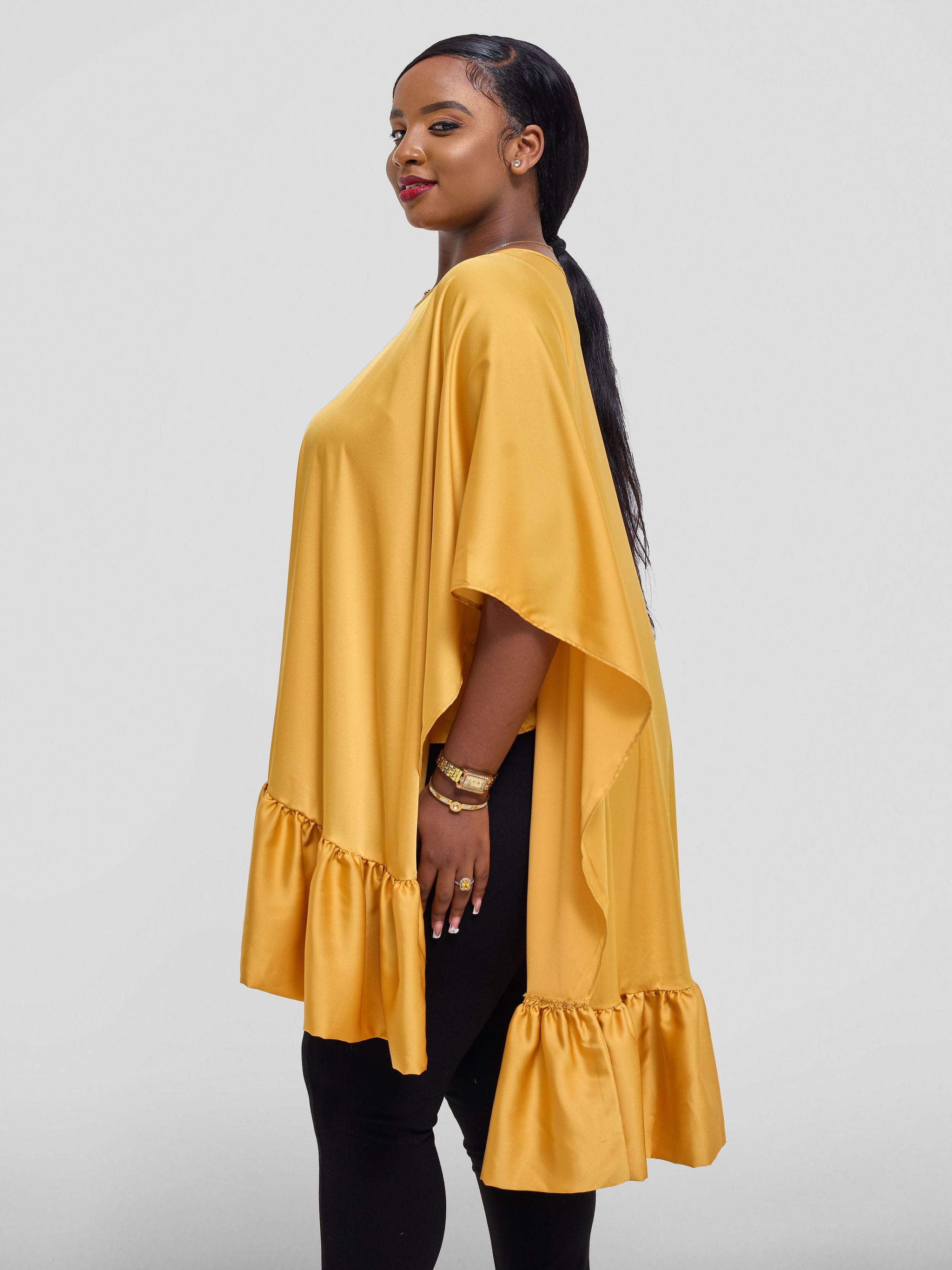 Vivo Kelemi 4.0 Frilled Wide Top - Mustard