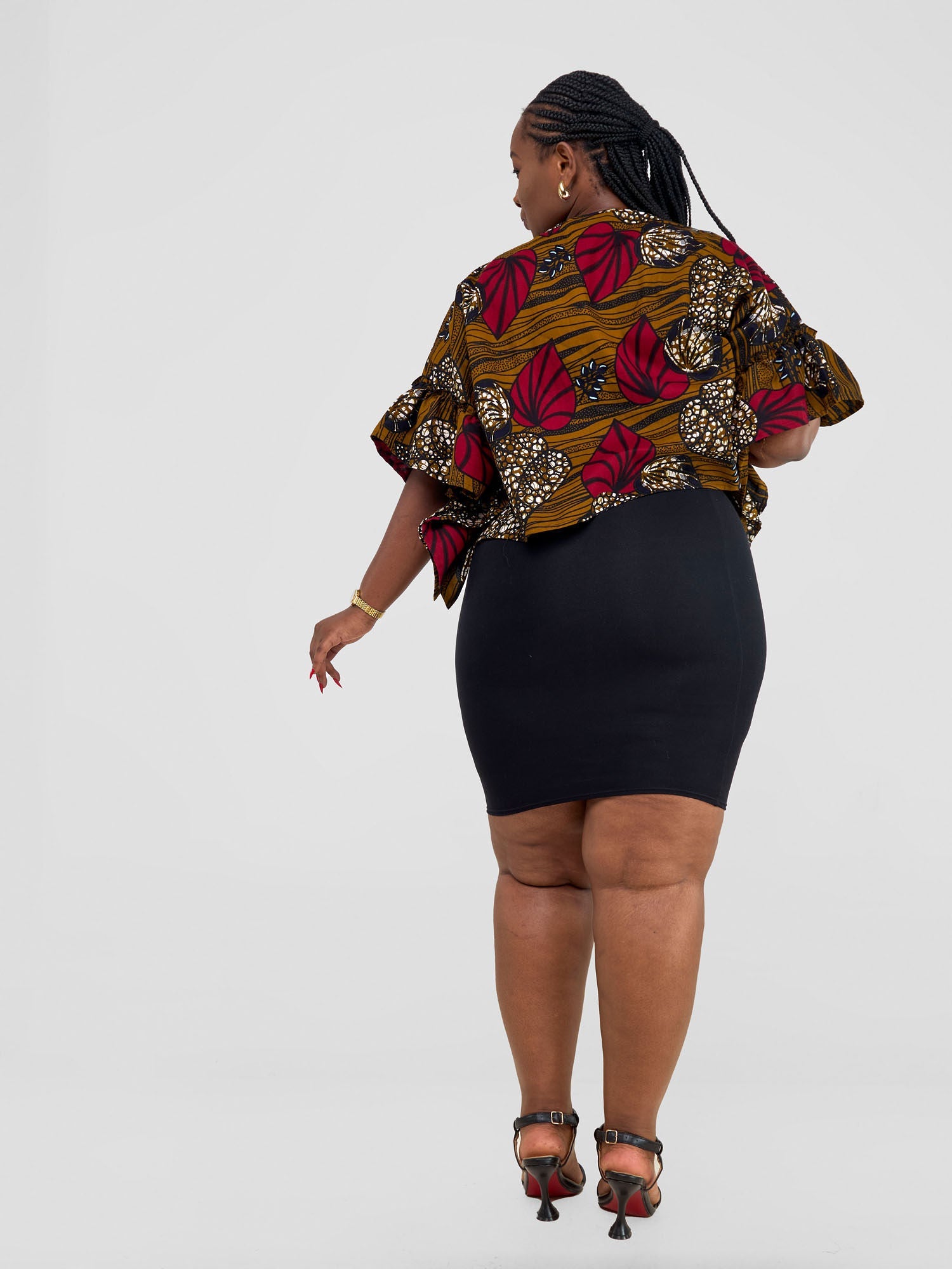 Safari Nimali Side Frill Kaftan - Sipo