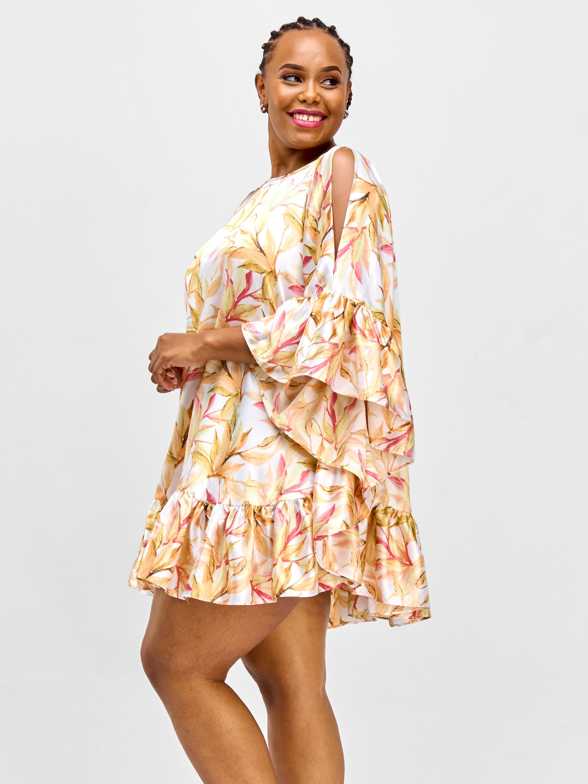 Vivo Nimali Satin Tunic Dress - Tularosa