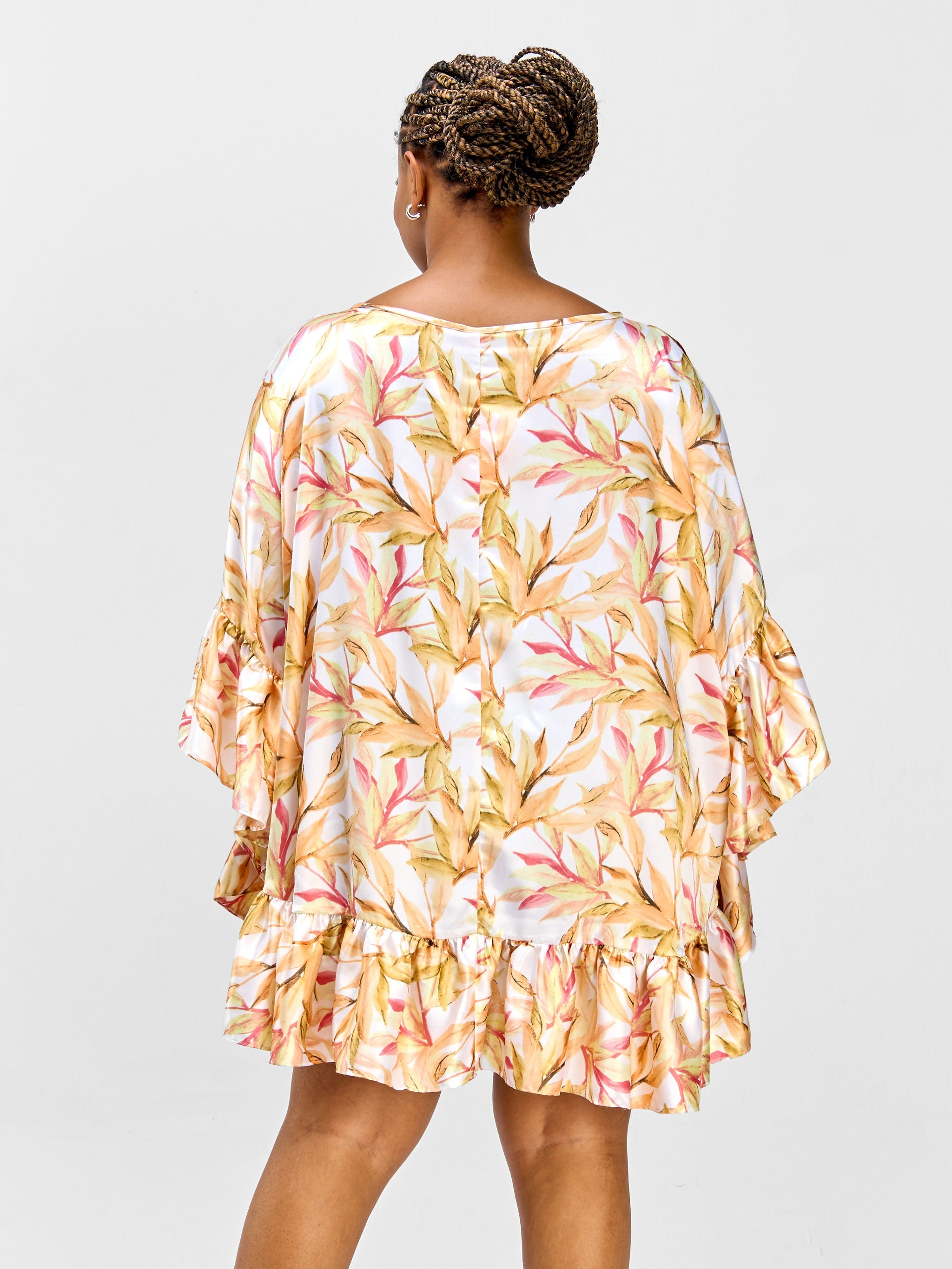 Vivo Nimali Satin Tunic Dress - Tularosa