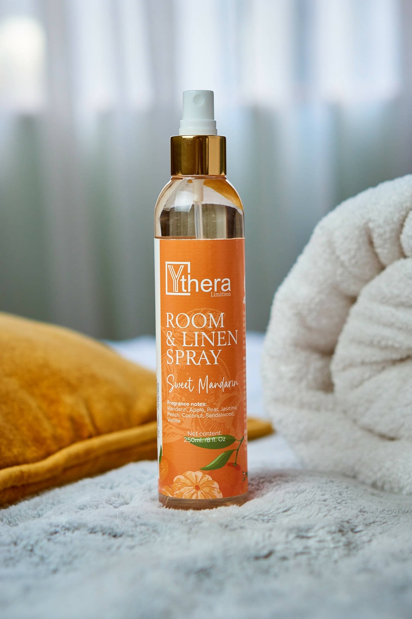 Ythera Sweet Mandarin & Room & Linen Spray 250ml - Shopzetu