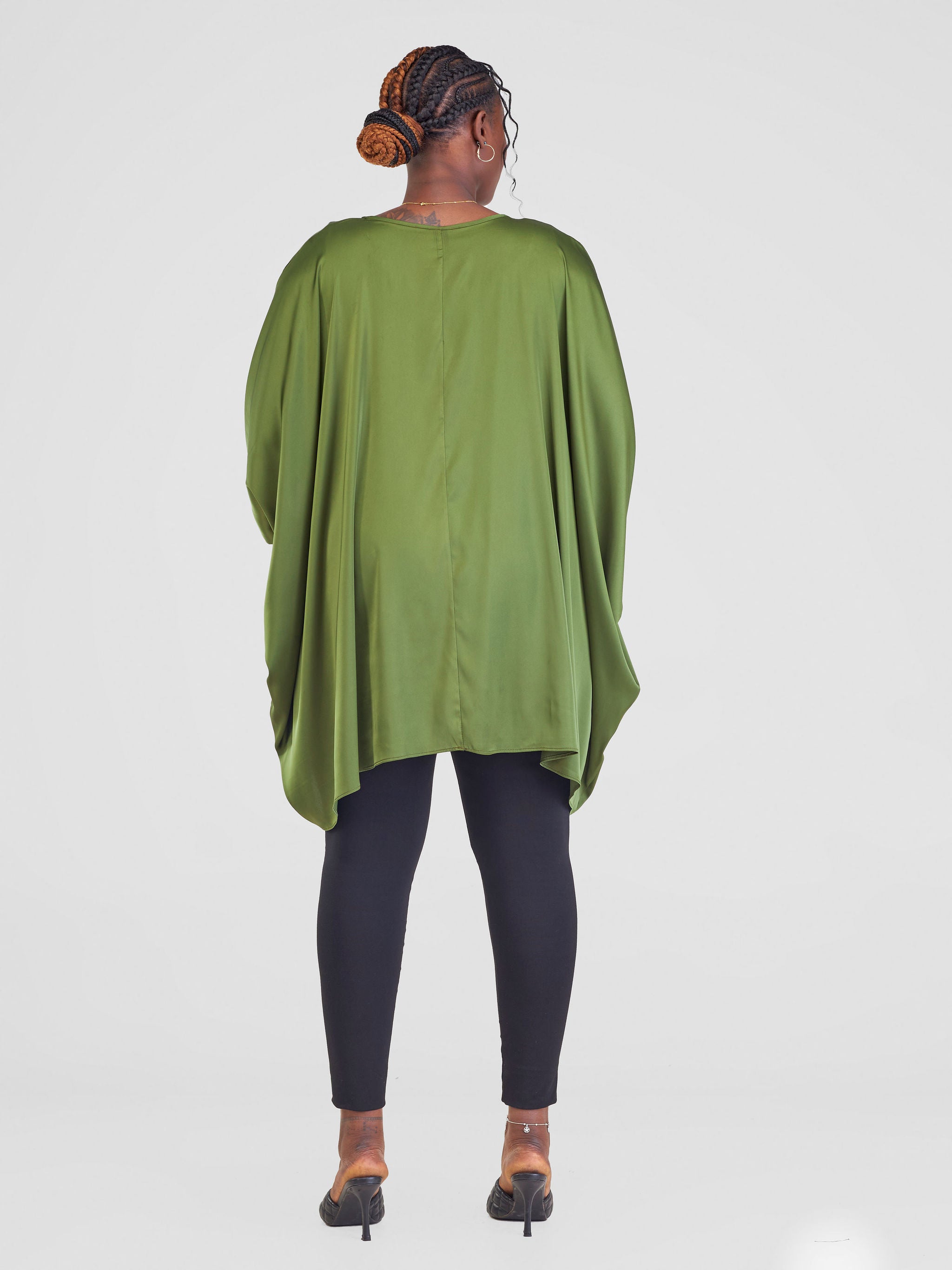 Vivo Lani Wide Short Top - Hunters Green