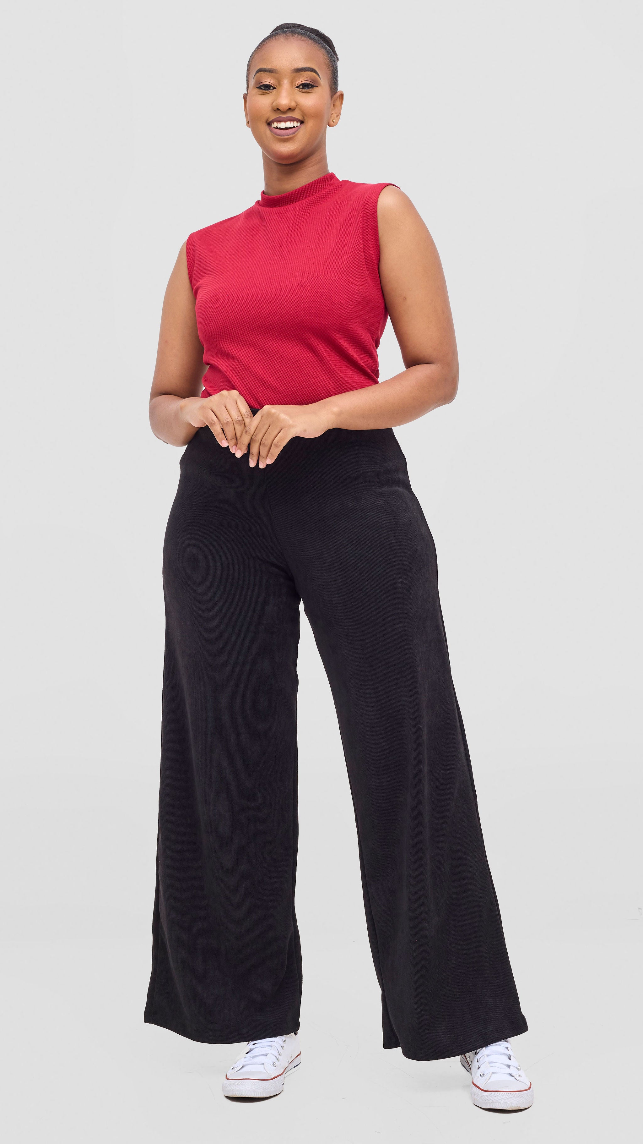 Vivo Diella Wide Leg Pants - Black