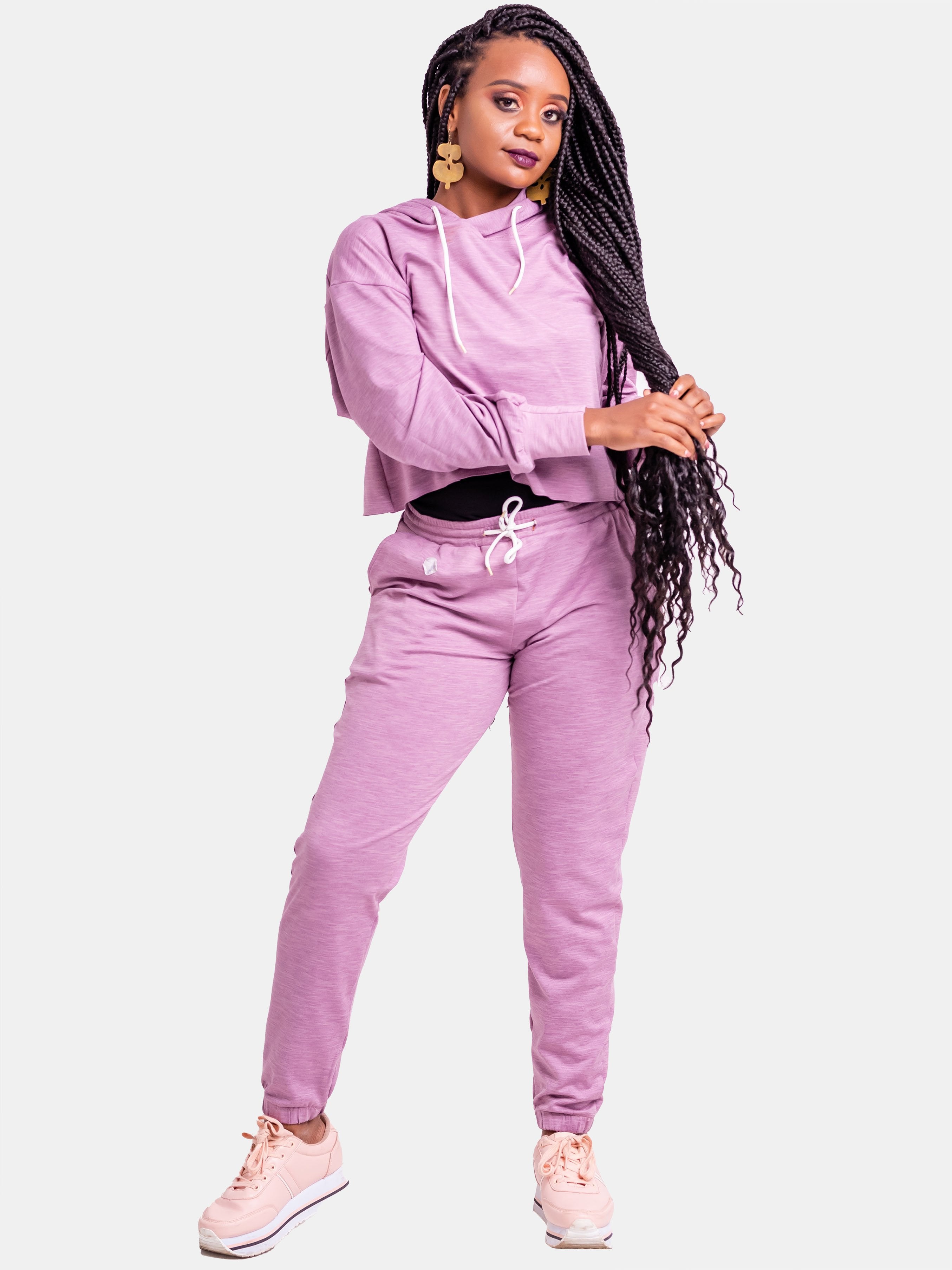 Vivo Tulia Joggers (Regular) - Pink - Shop Zetu