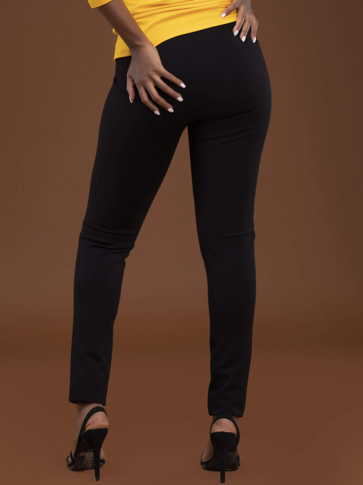 Vivo Liora Drawstring Pants In Satin - Green / Teal Print