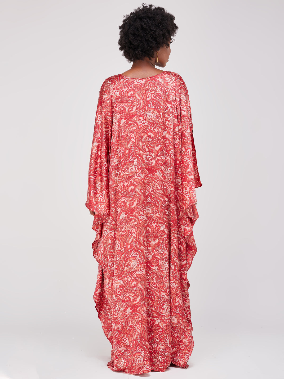 Safari by Vivo Naledi Tiered  Dress in Cotton - Powder Blue / Black Print main image 0