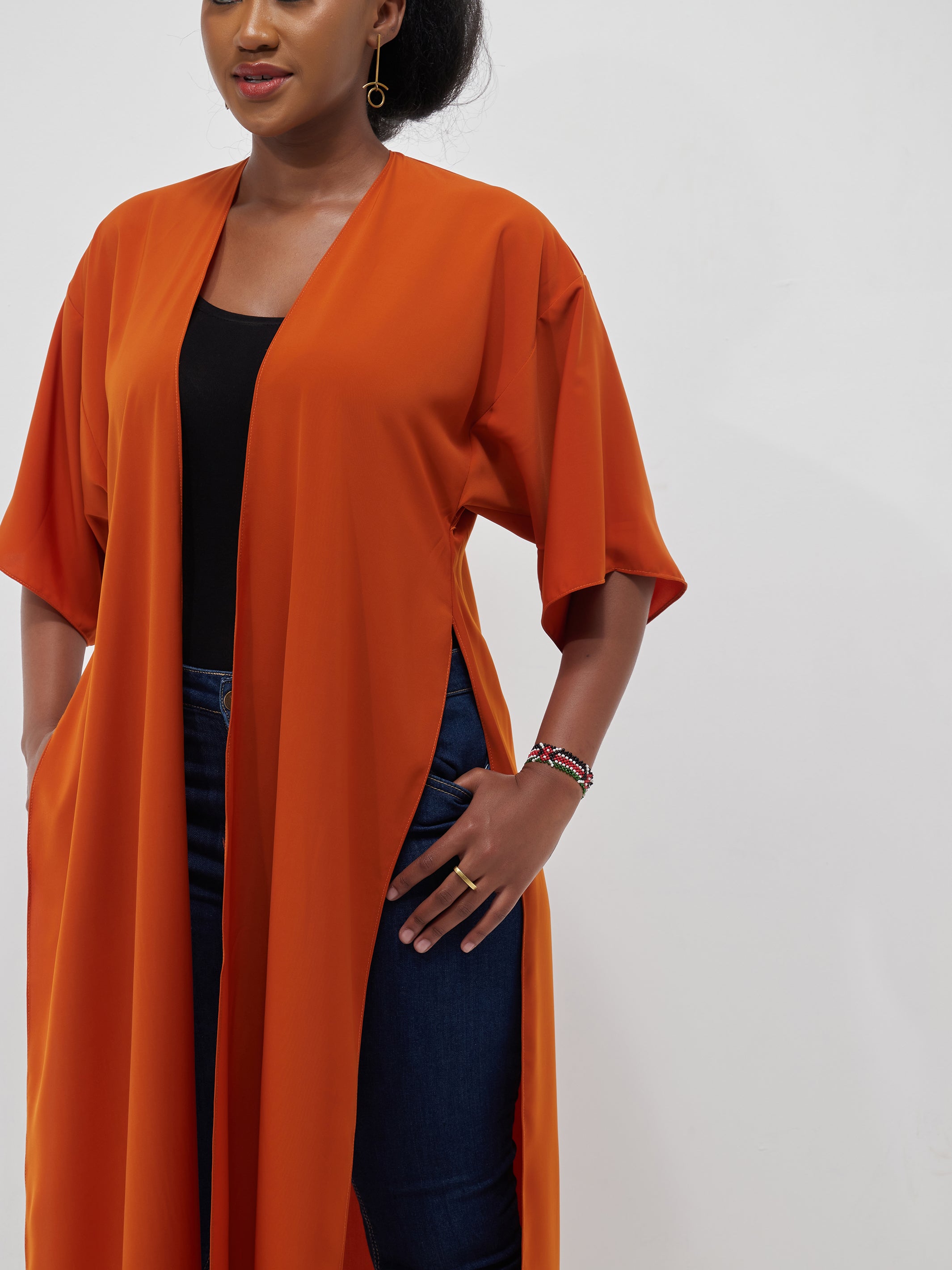 Safari Naima Kimono - Orange