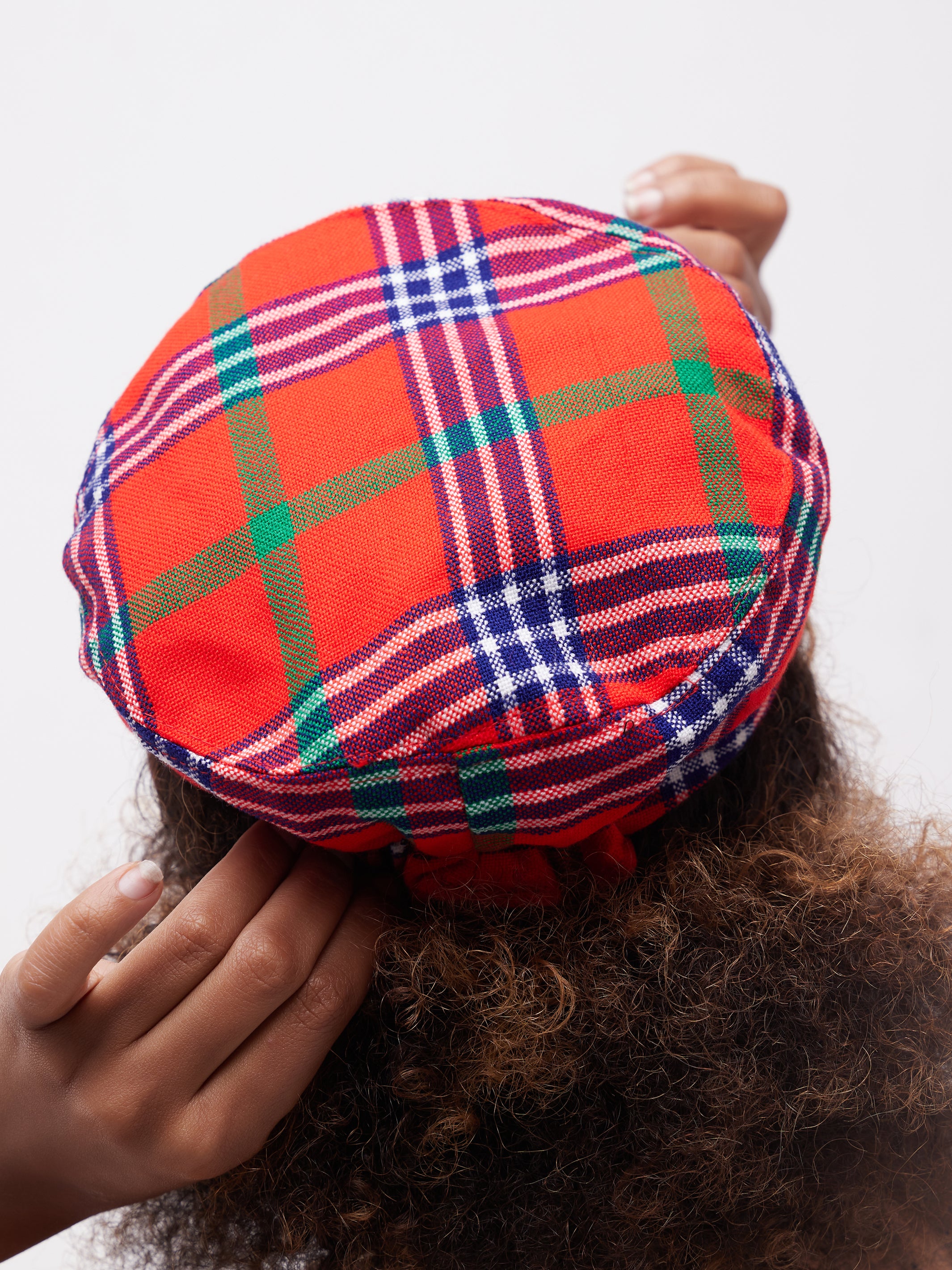 Safari Basic Travel Cap - Red Print