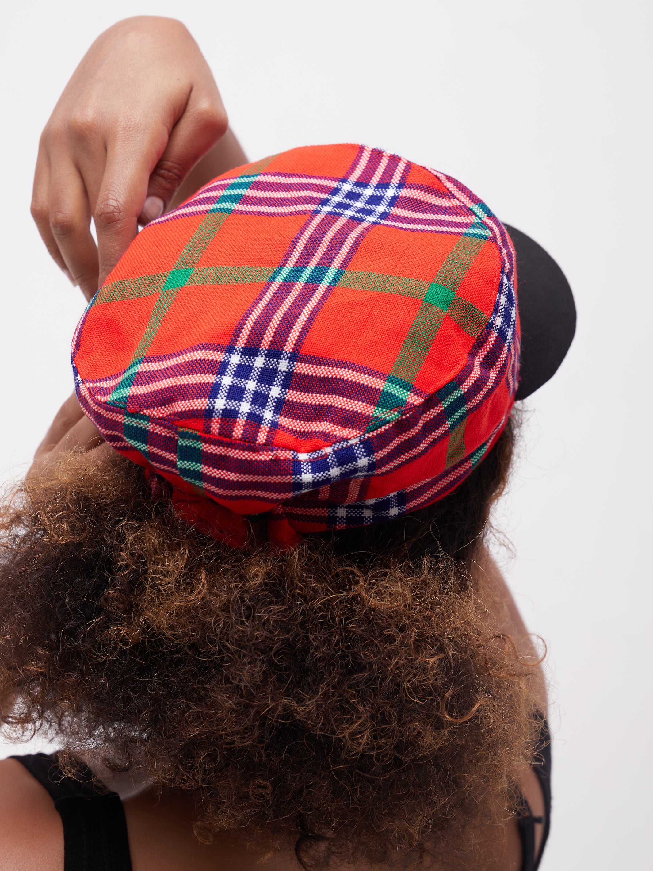 Safari Basic Travel Cap - Red Print