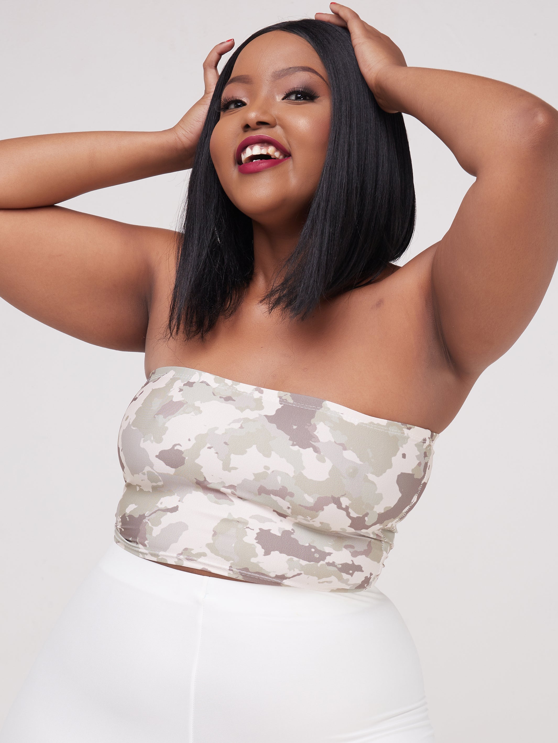 Zoya Essentials Bandeau - Nude Camo