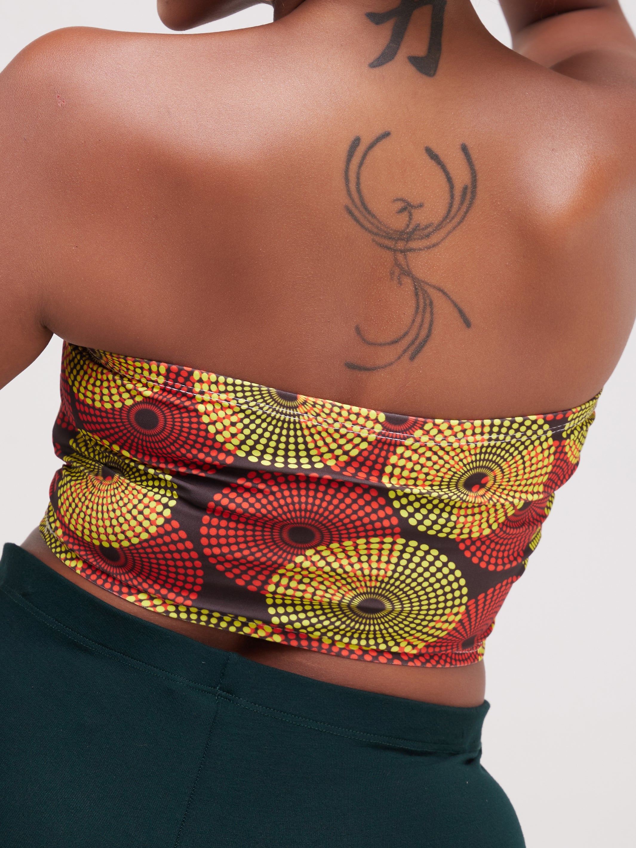 Zoya Essentials Bandeau - Yellow Ankara