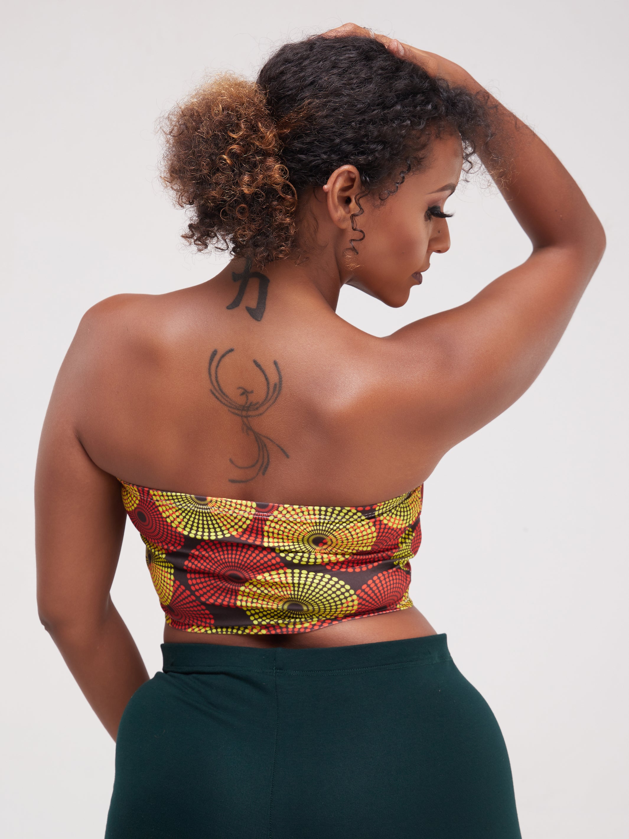Zoya Essentials Bandeau - Yellow Ankara