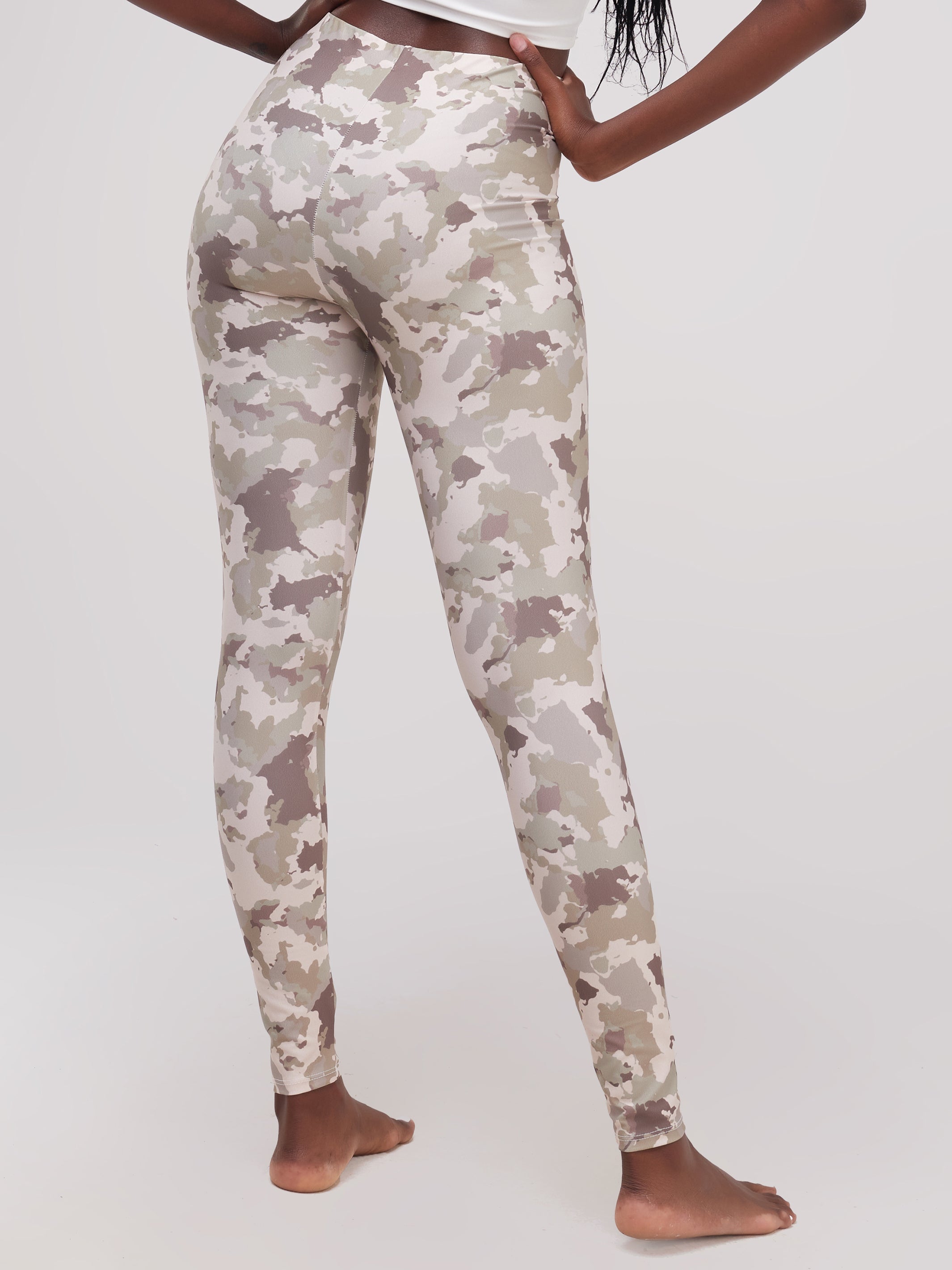 Zoya Essentials Leggings - Nude Camo