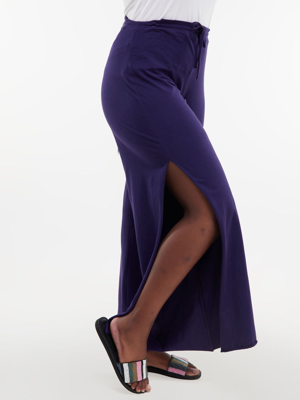 Zoya Chill Palazzo Pants - Purple