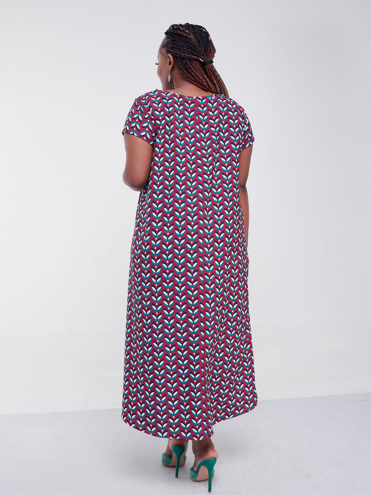 Vivo Serwa Tent Dress- Hunters
