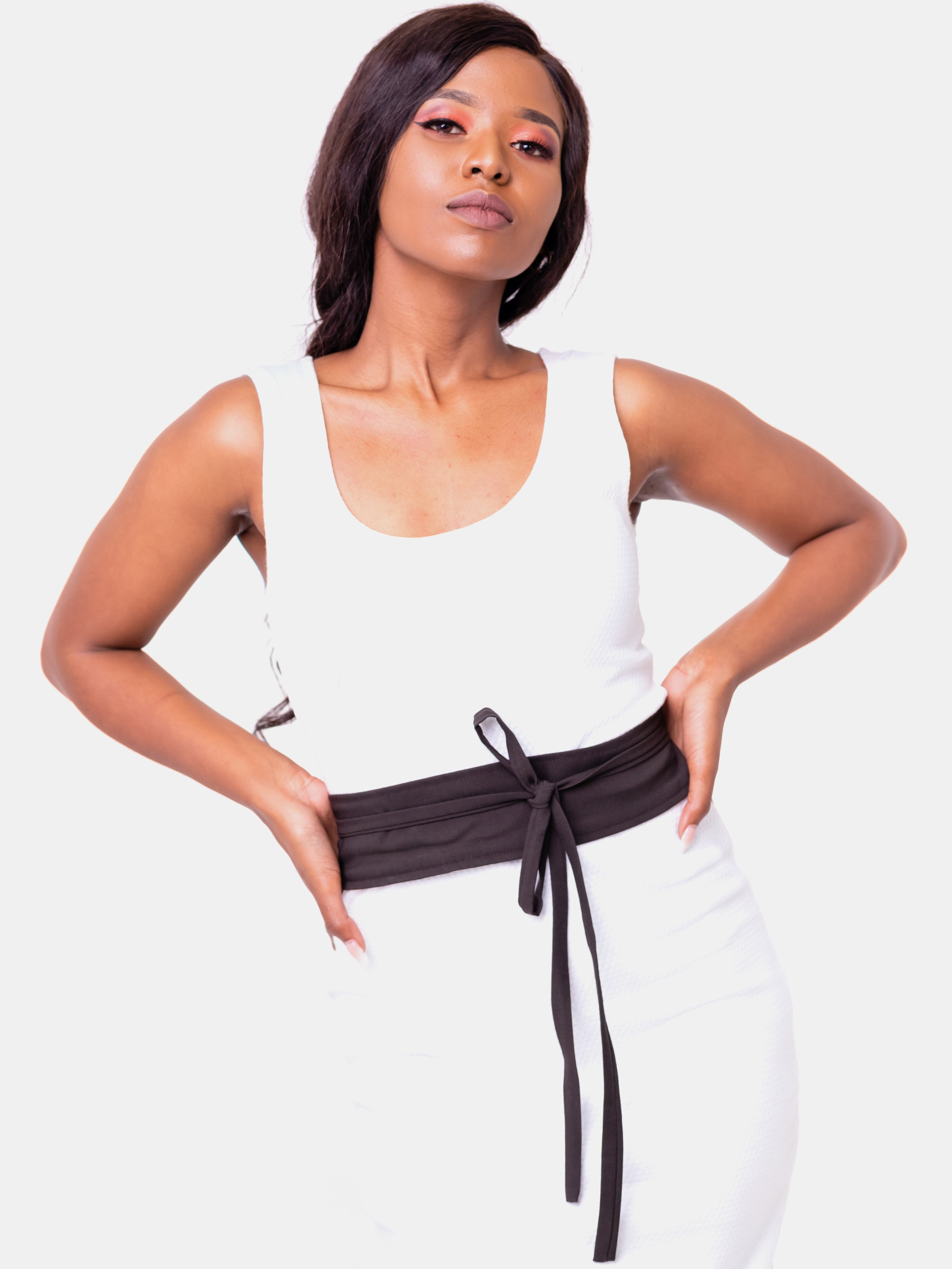 Vivo Strappy Belt - Chocolate Brown - Shop Zetu