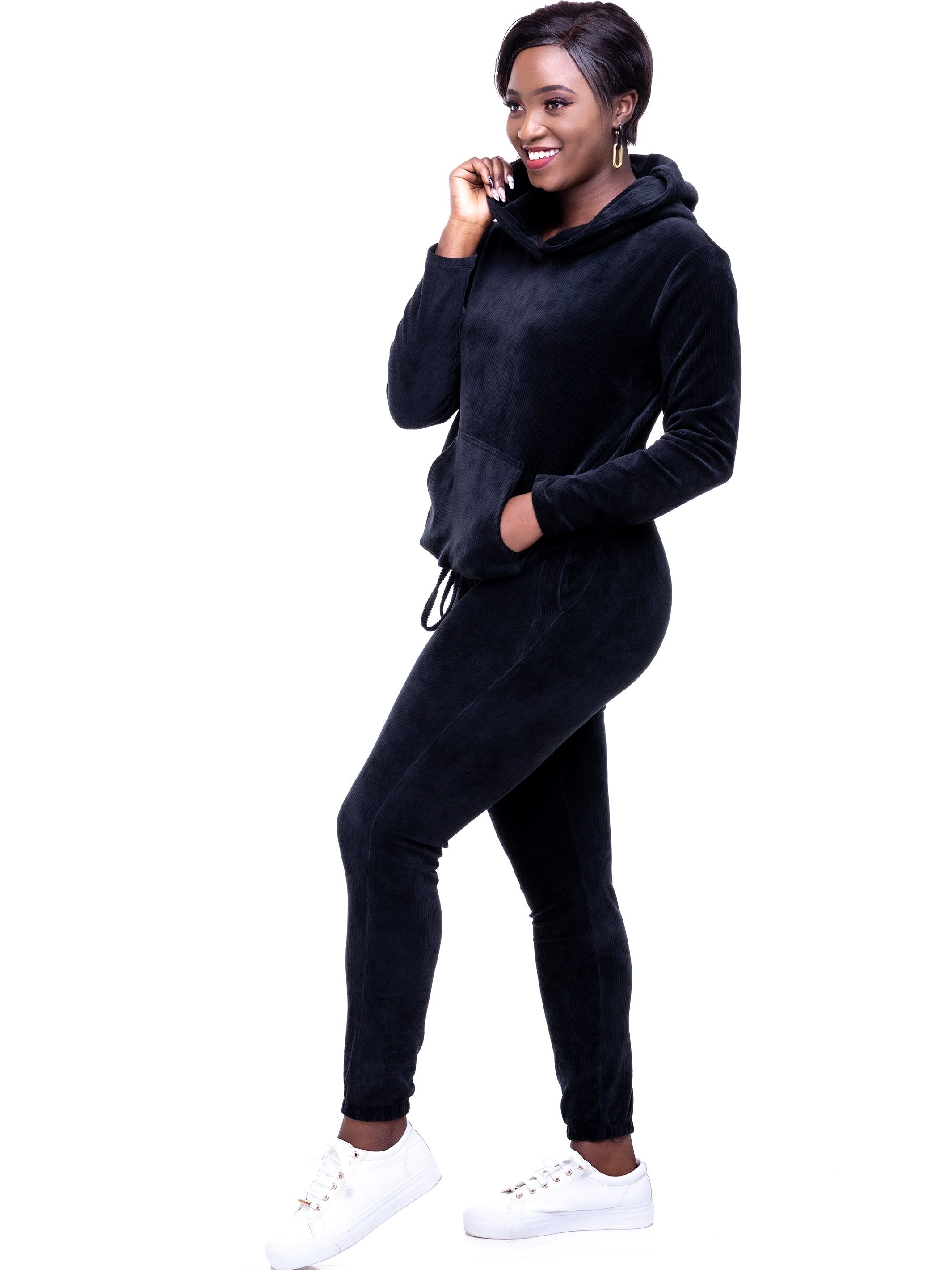 Safari Sahara Joggers (Regular) - Black - Shop Zetu