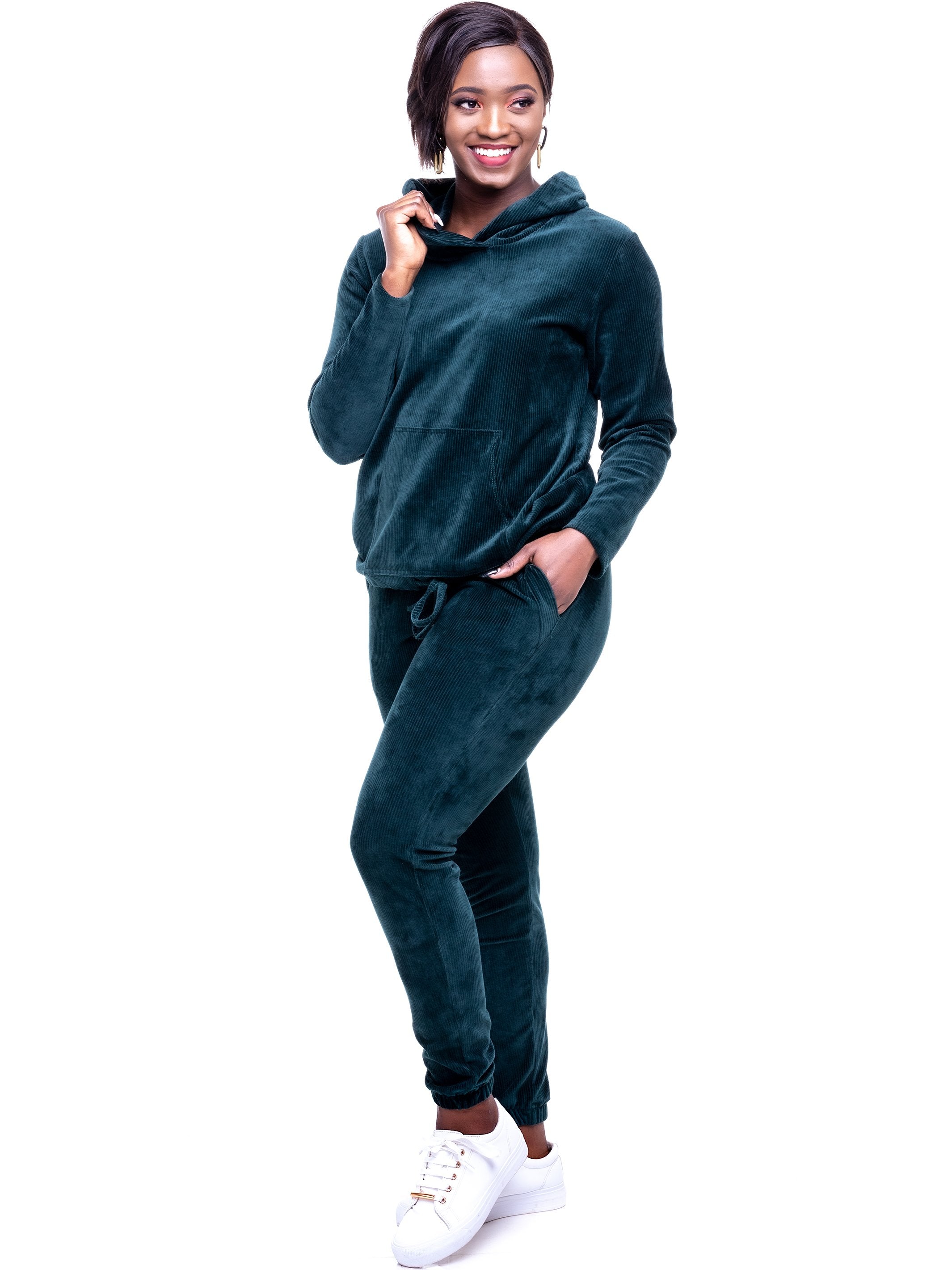 Safari Sahara Joggers (Regular) - Dark Green - Shop Zetu
