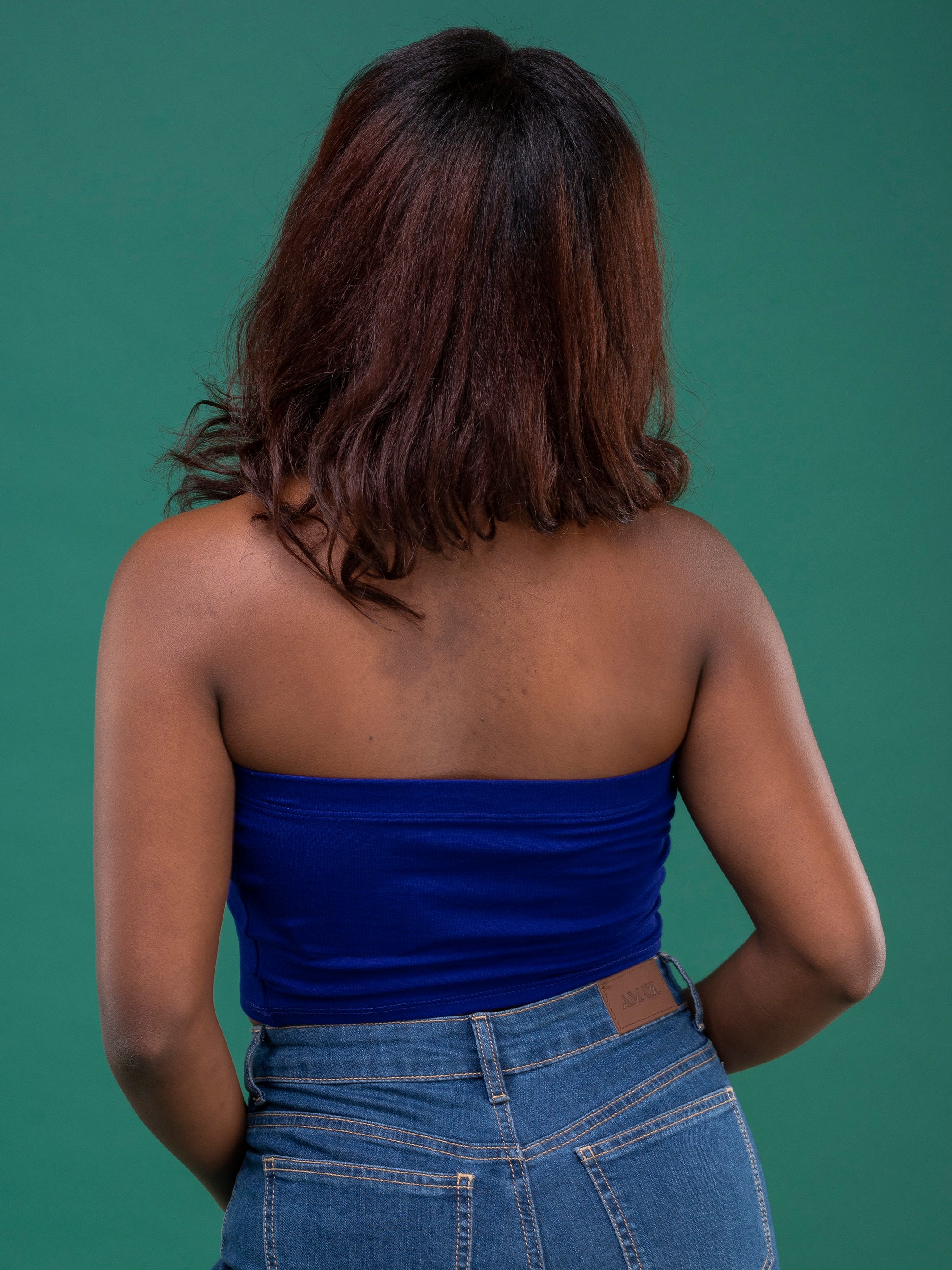 Zoya Basic Jersey Bandeau - Royal Blue