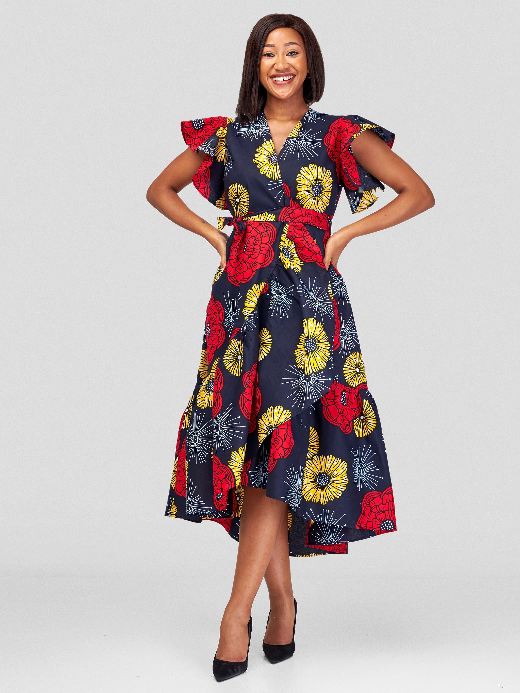high neck midi dress formal Kennedy High Neck Midi Dress / Chocolate | MESHKI