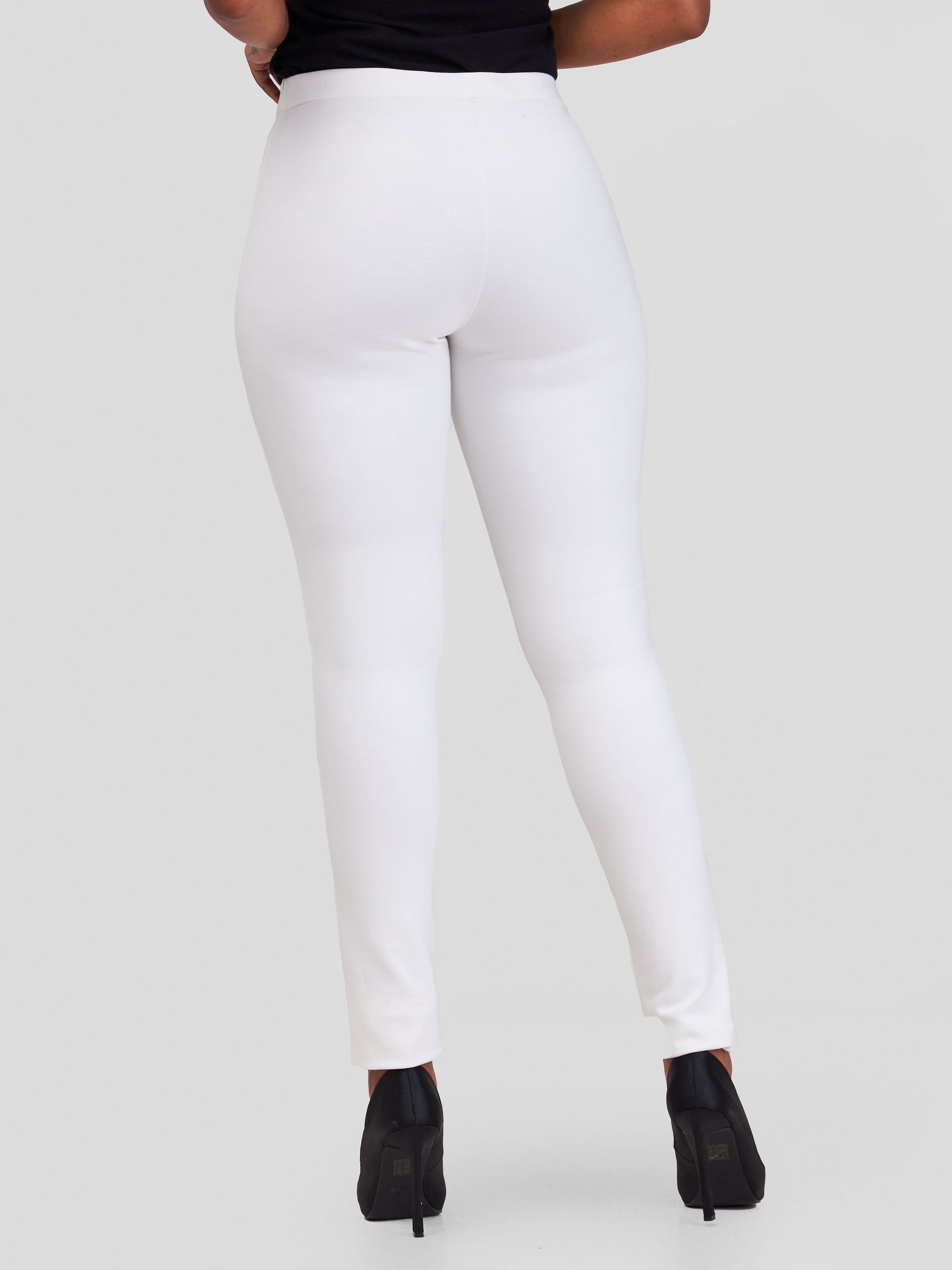 Vivo Basic Panelled Leisure Pants - White
