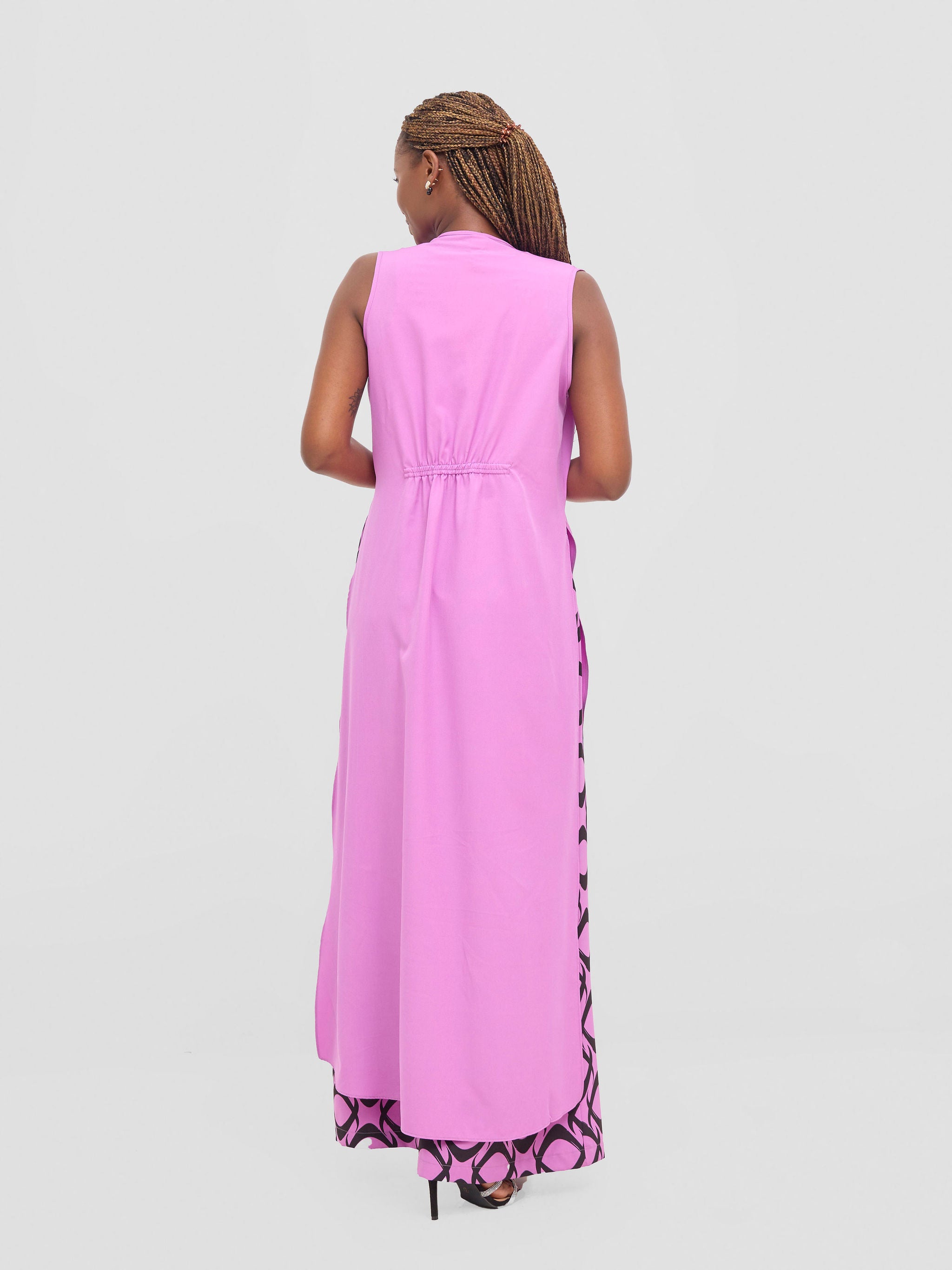 Vivo Isabi Open Kaftan - Purple