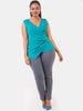 Vivo Basic Panelled Leisure Pants - Grey