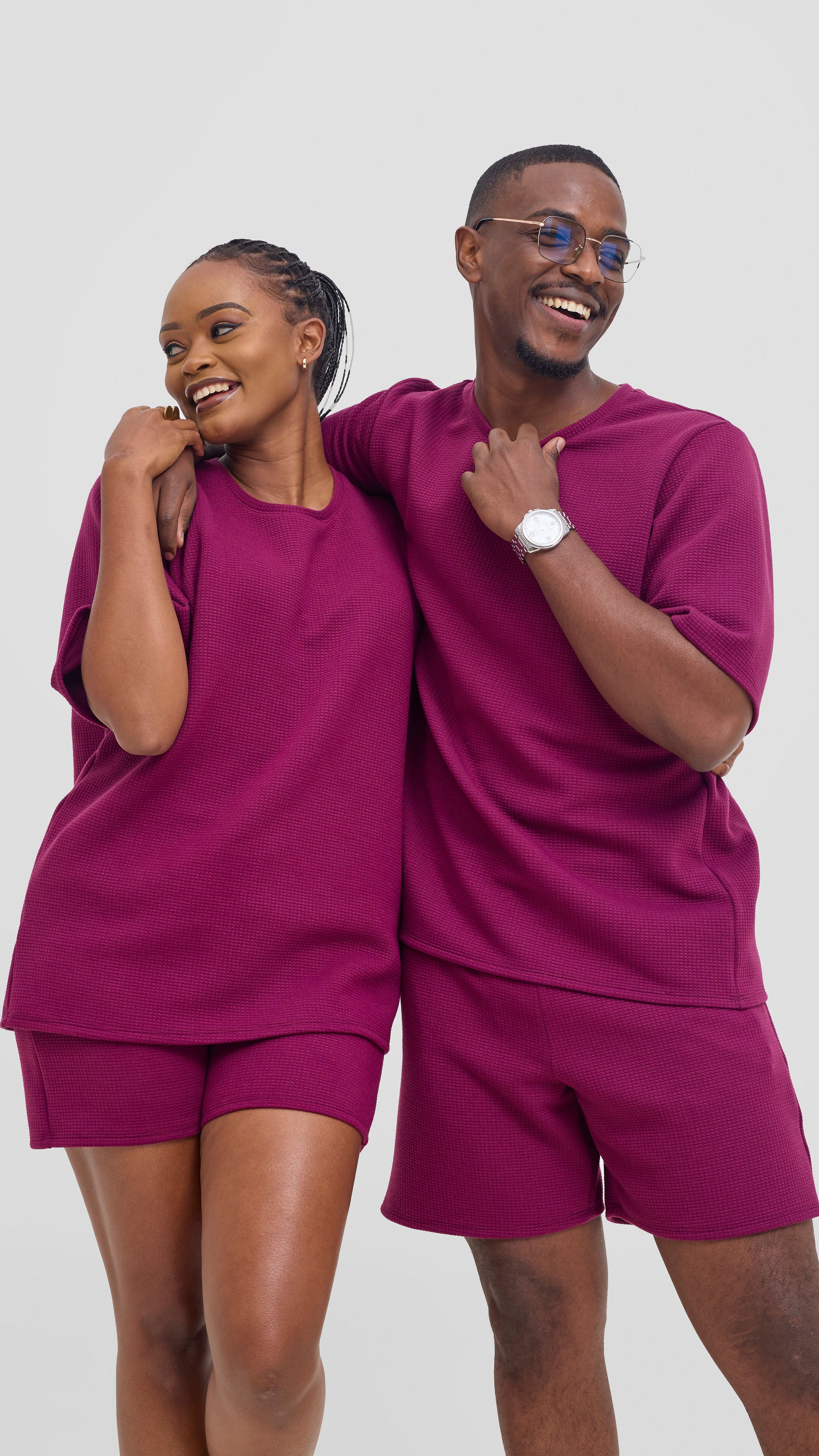 Shiv & Shikie X Safari Boxy T Shirt - Purple
