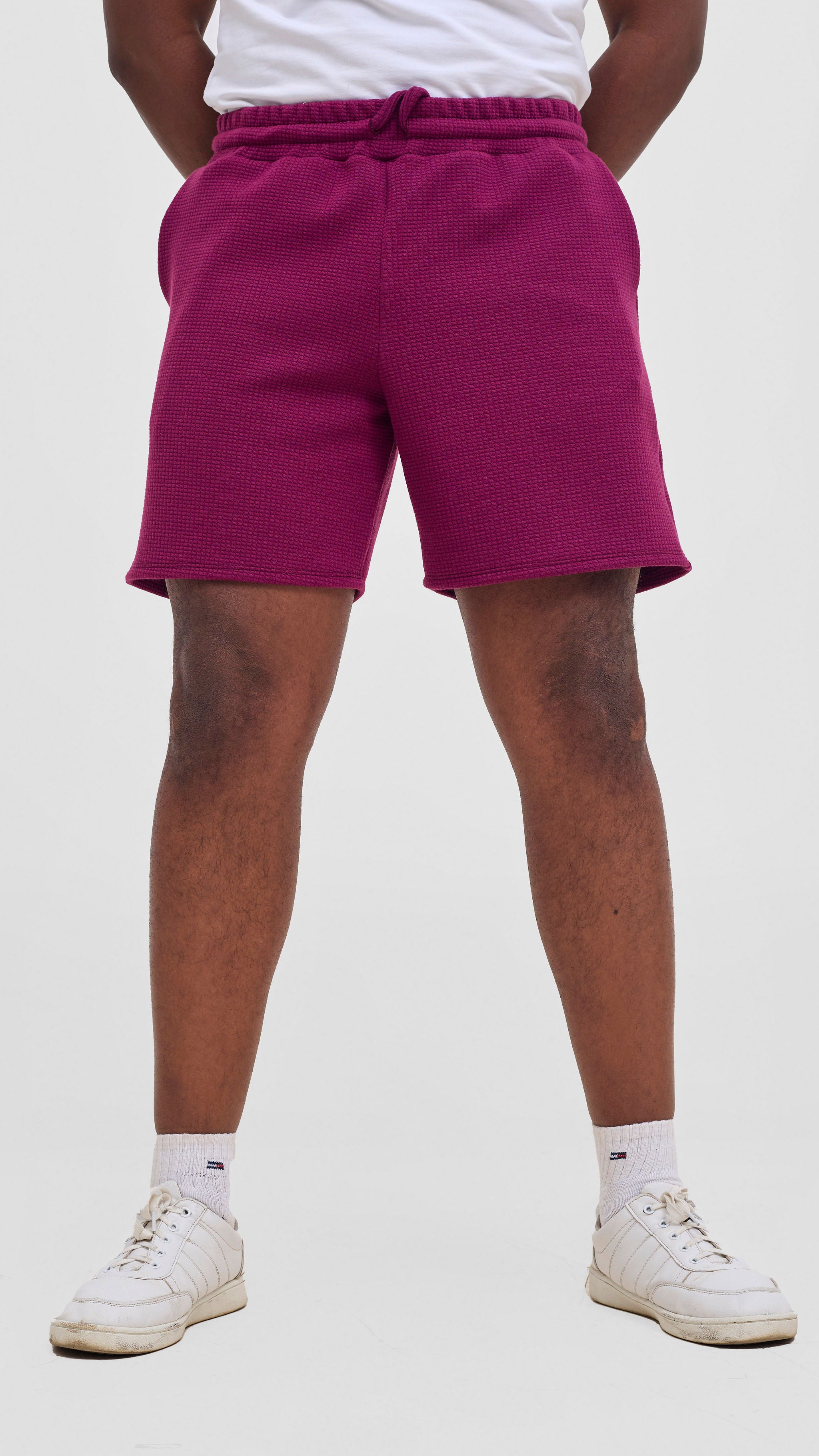 Shiv & Shikie X Safari Drawstring Shorts - Purple