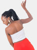 Zoya Basic Jersey Bandeau - White - Shopzetu