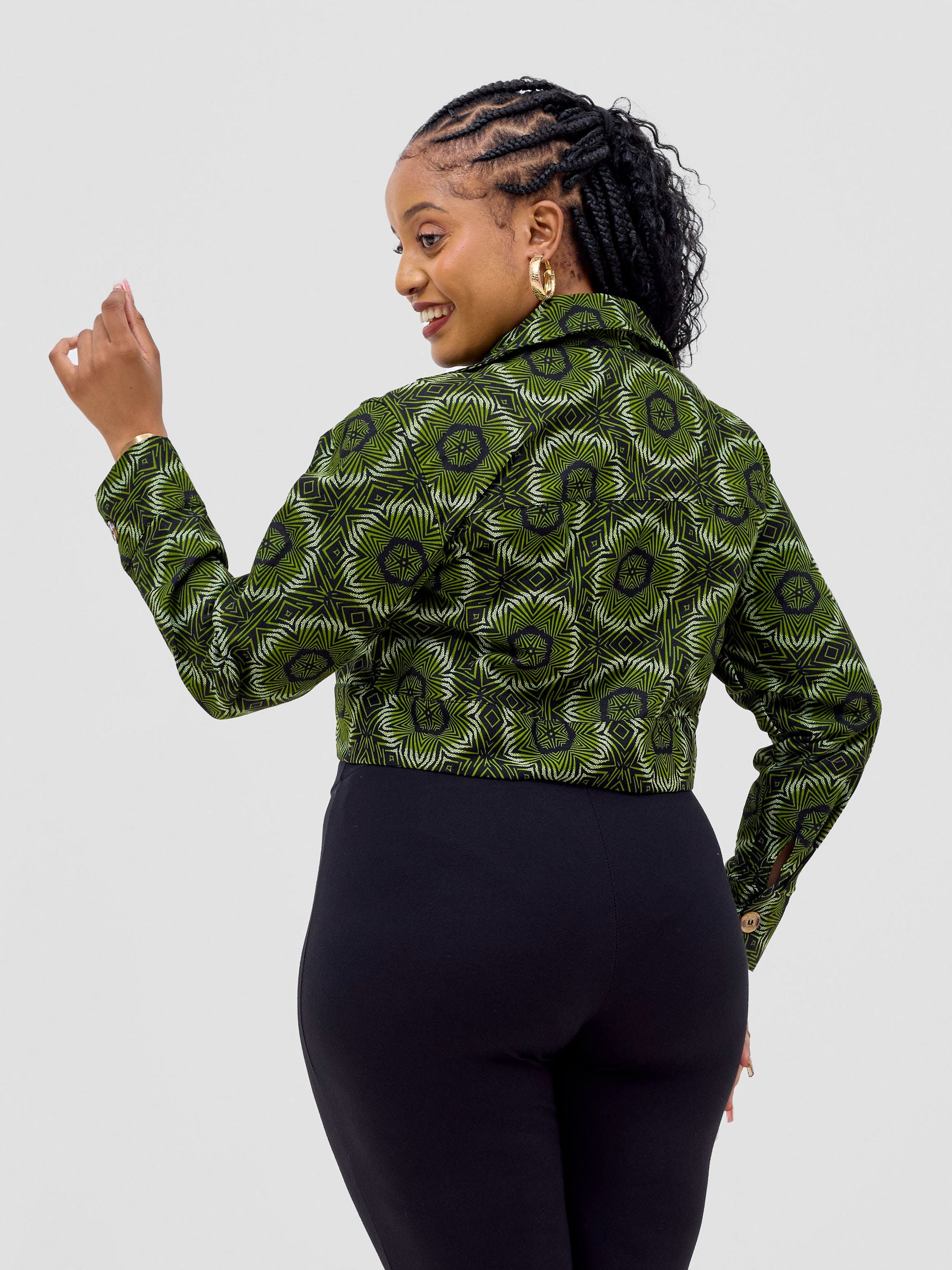 Vivo Flirty  Crop Jacket - Ashai