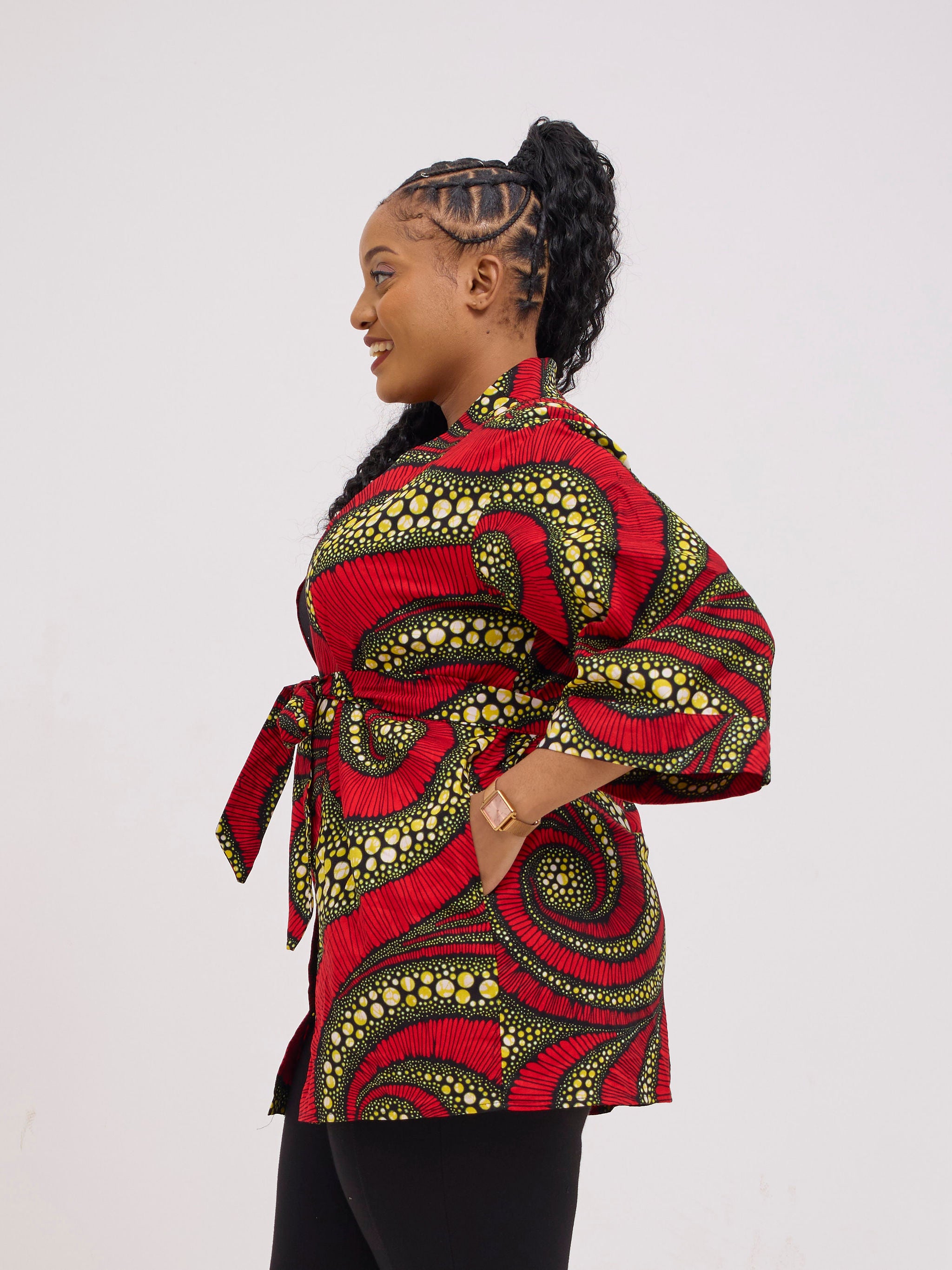 Vivo Short Kimono - Obu