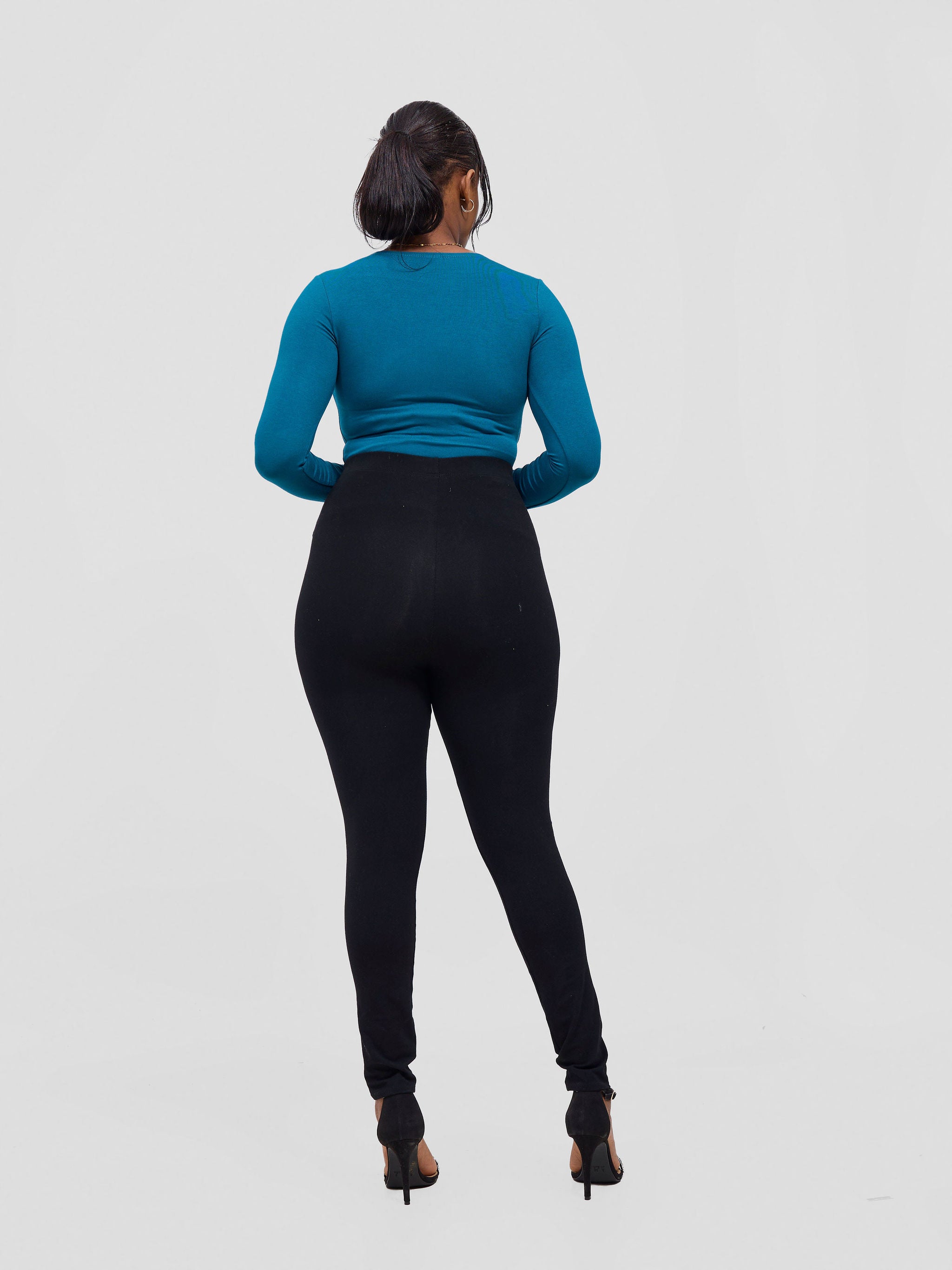 Vivo Basic Long Sleeved Bodysuit - Teal