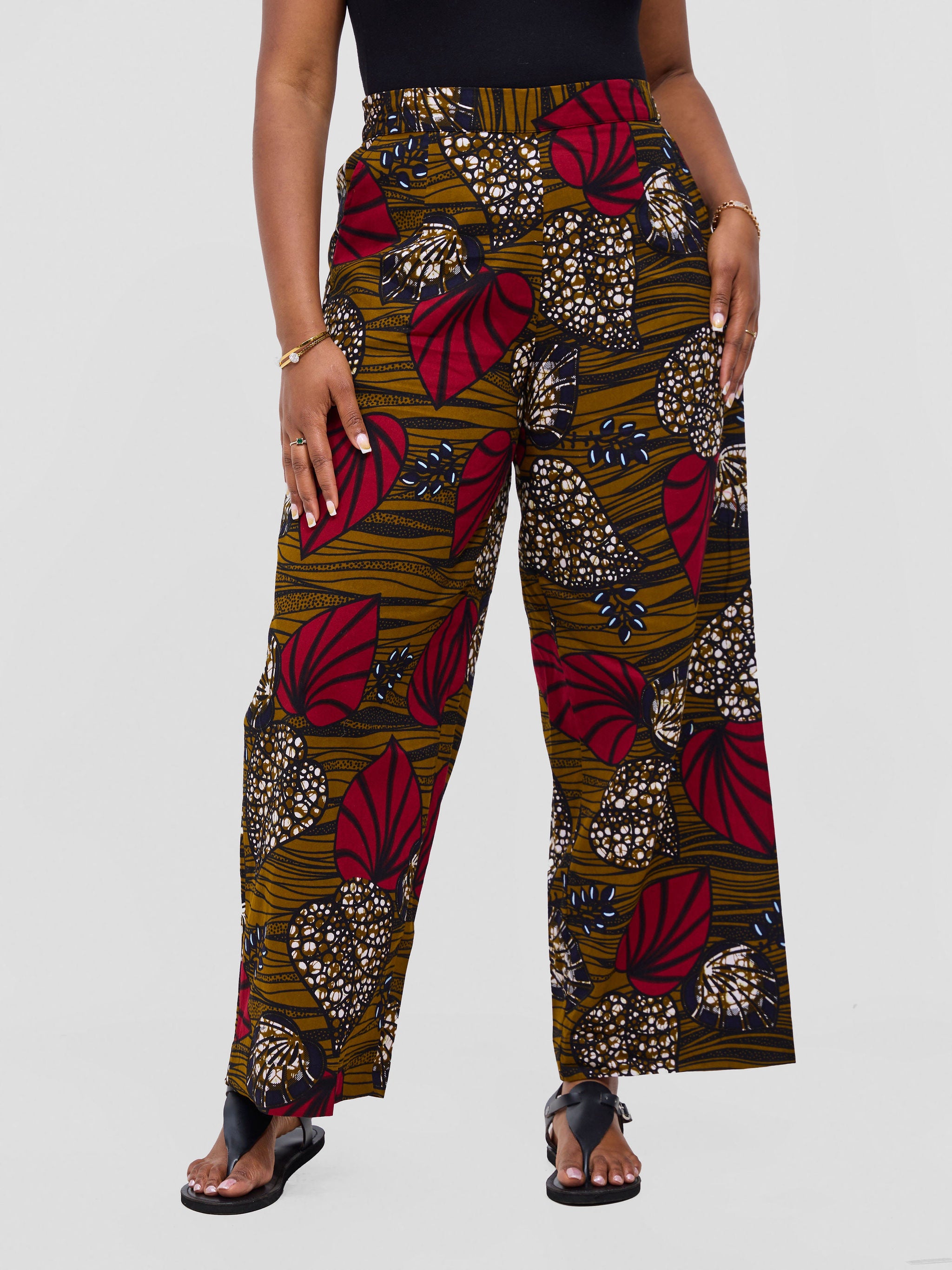 Vivo Kitenge Wide Leg Pants - Sipo