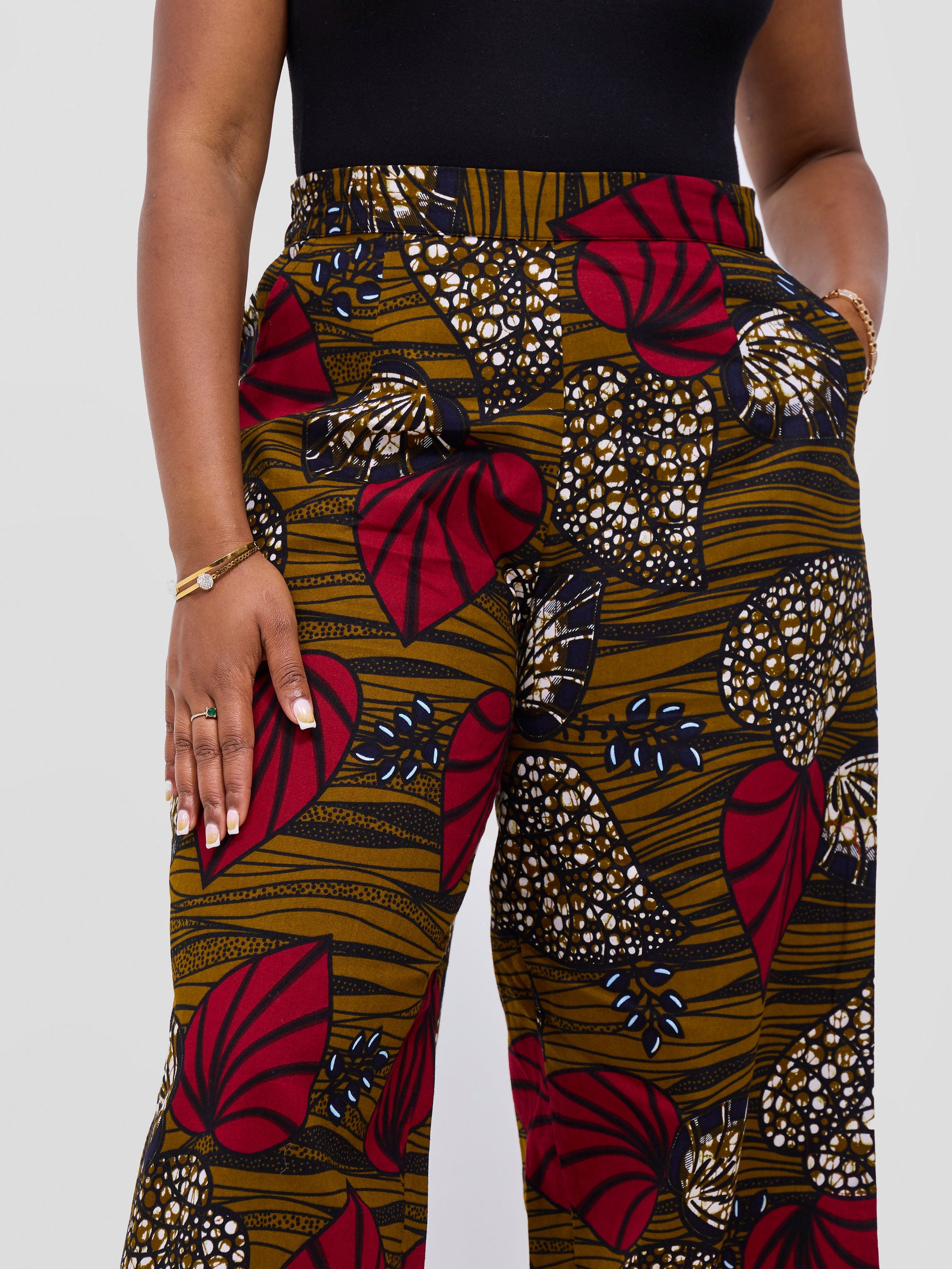 Vivo Kitenge Wide Leg Pants - Sipo