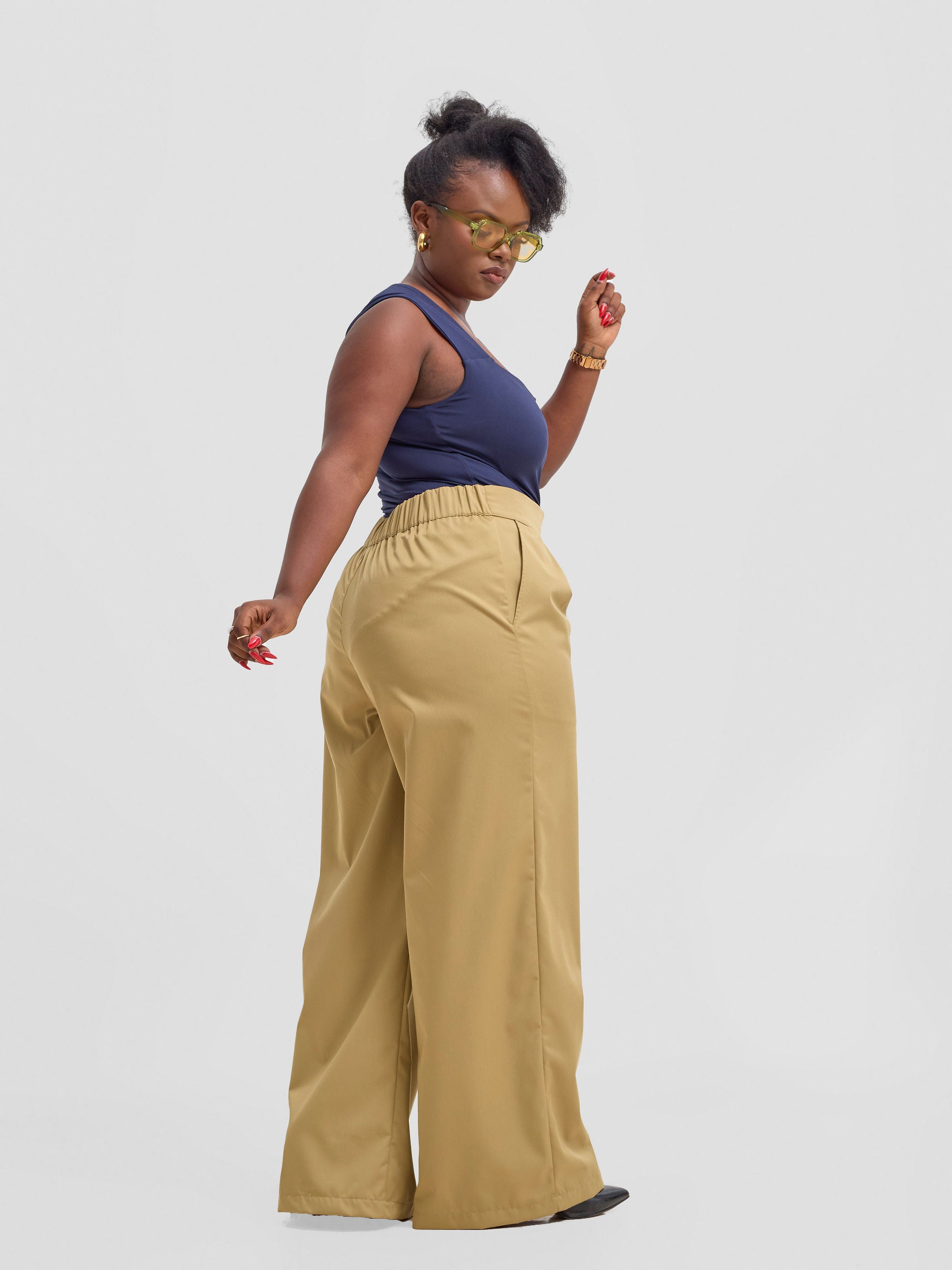 Zoya Kyro Sleeveless Bodysuit - Navy