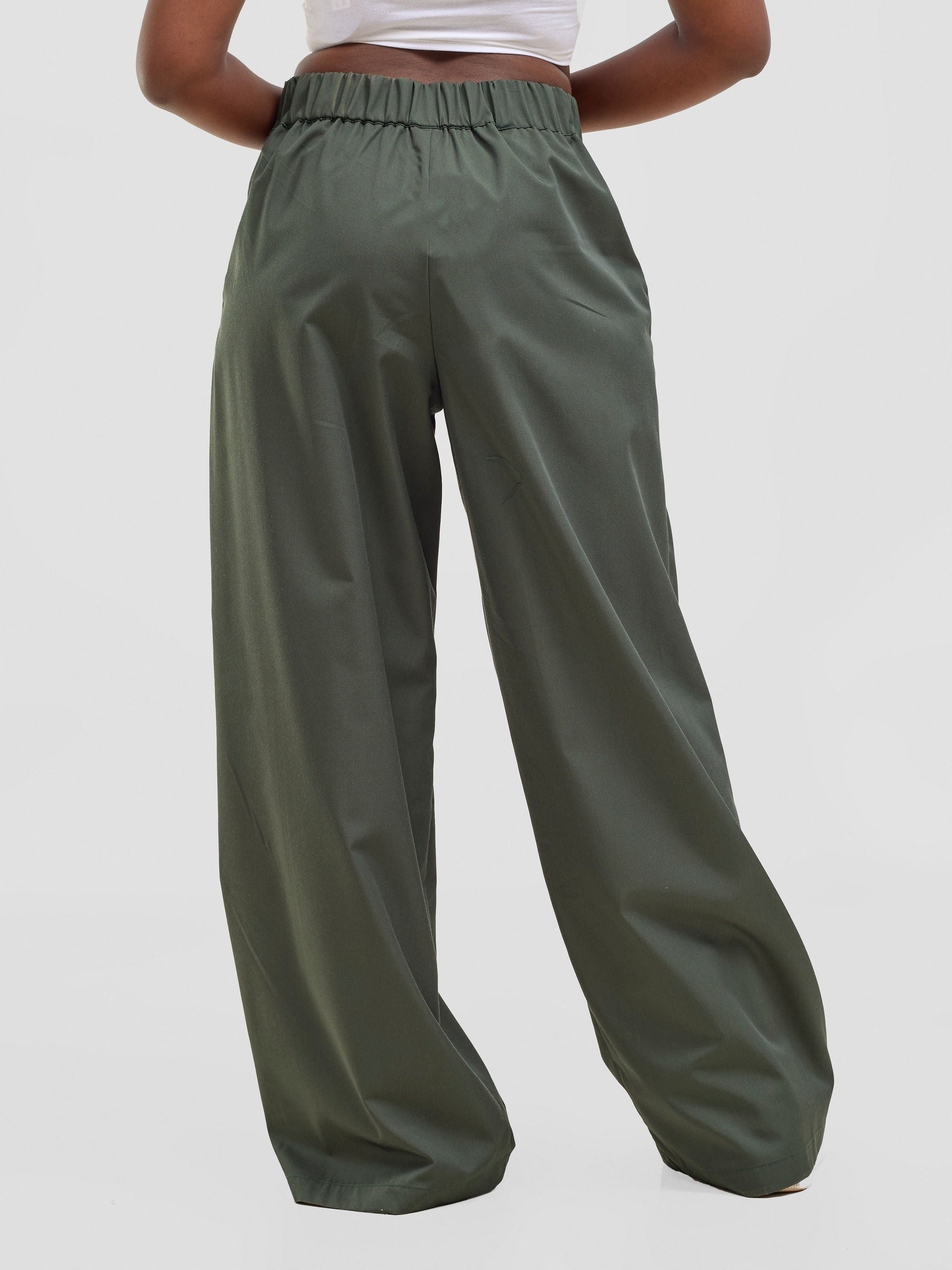 Zoya Kyro Straight Leg Pants - Hunters