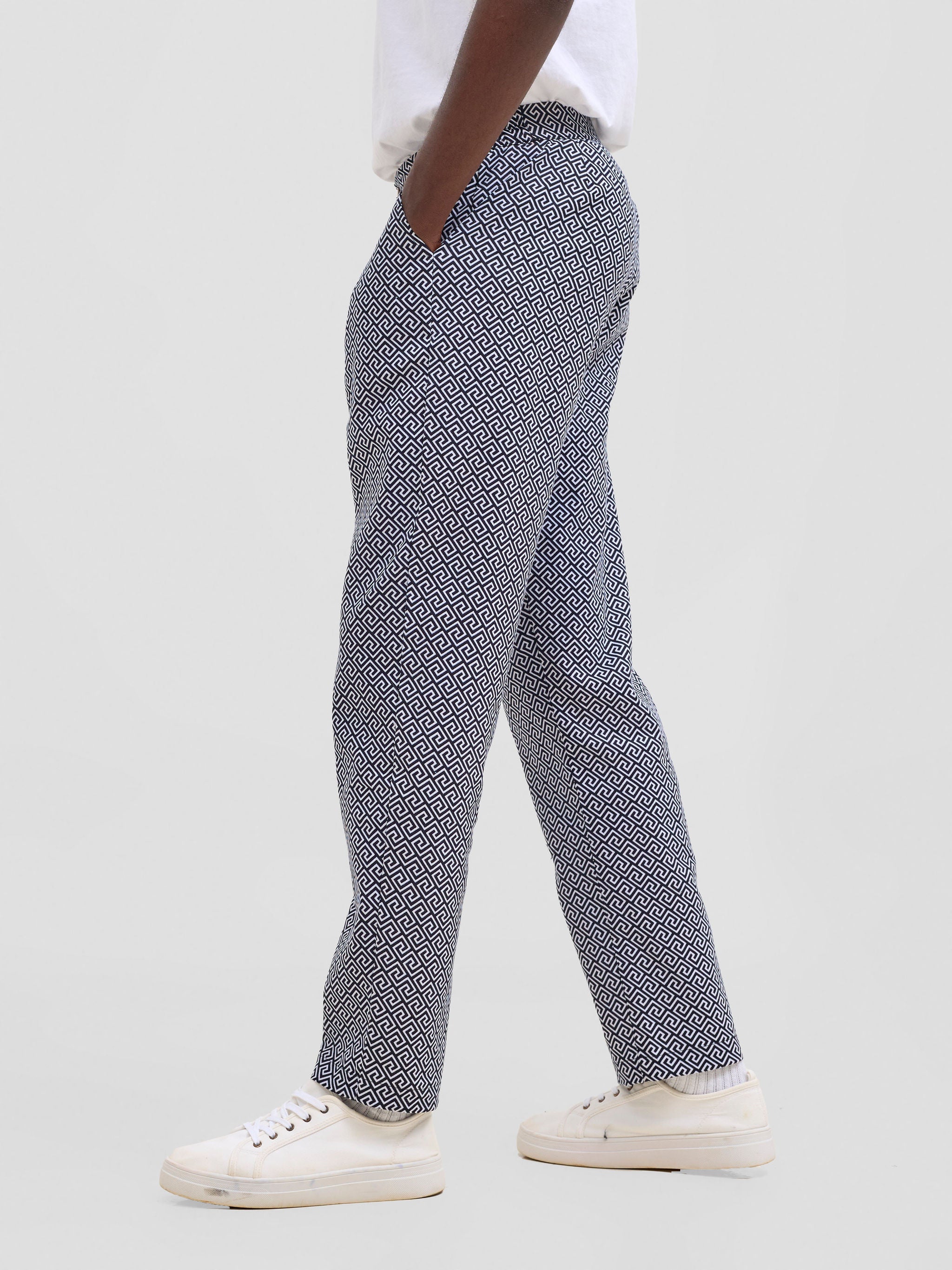 Safari Njano Men's Straight Leg Pants - Himo