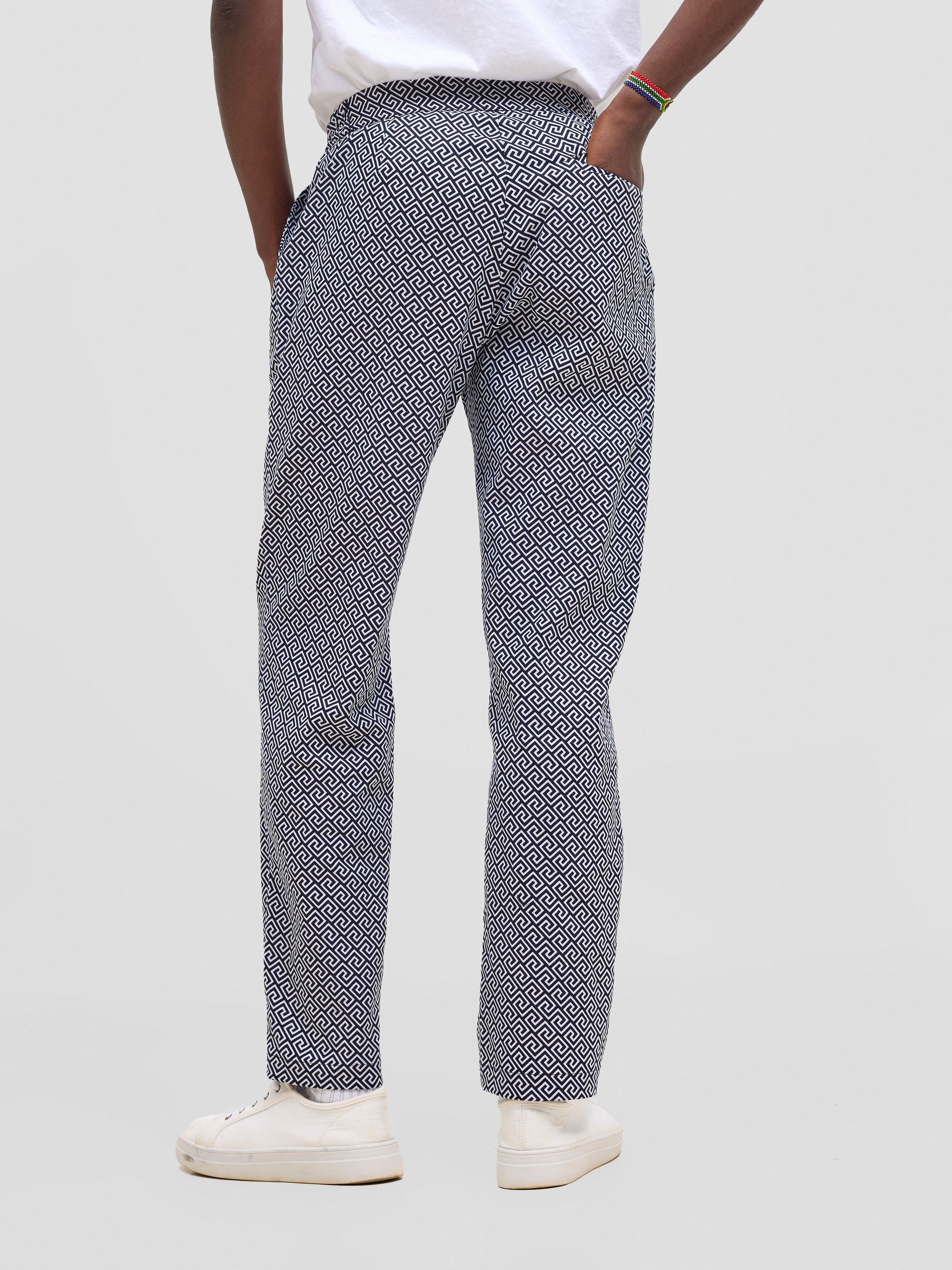 Safari Njano Men's Straight Leg Pants - Himo