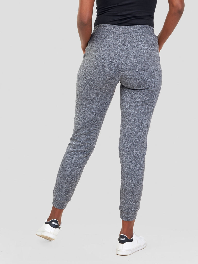 Popular 21 Tacking Tie Joggers With Pockets - Charcoal - Shopzetu