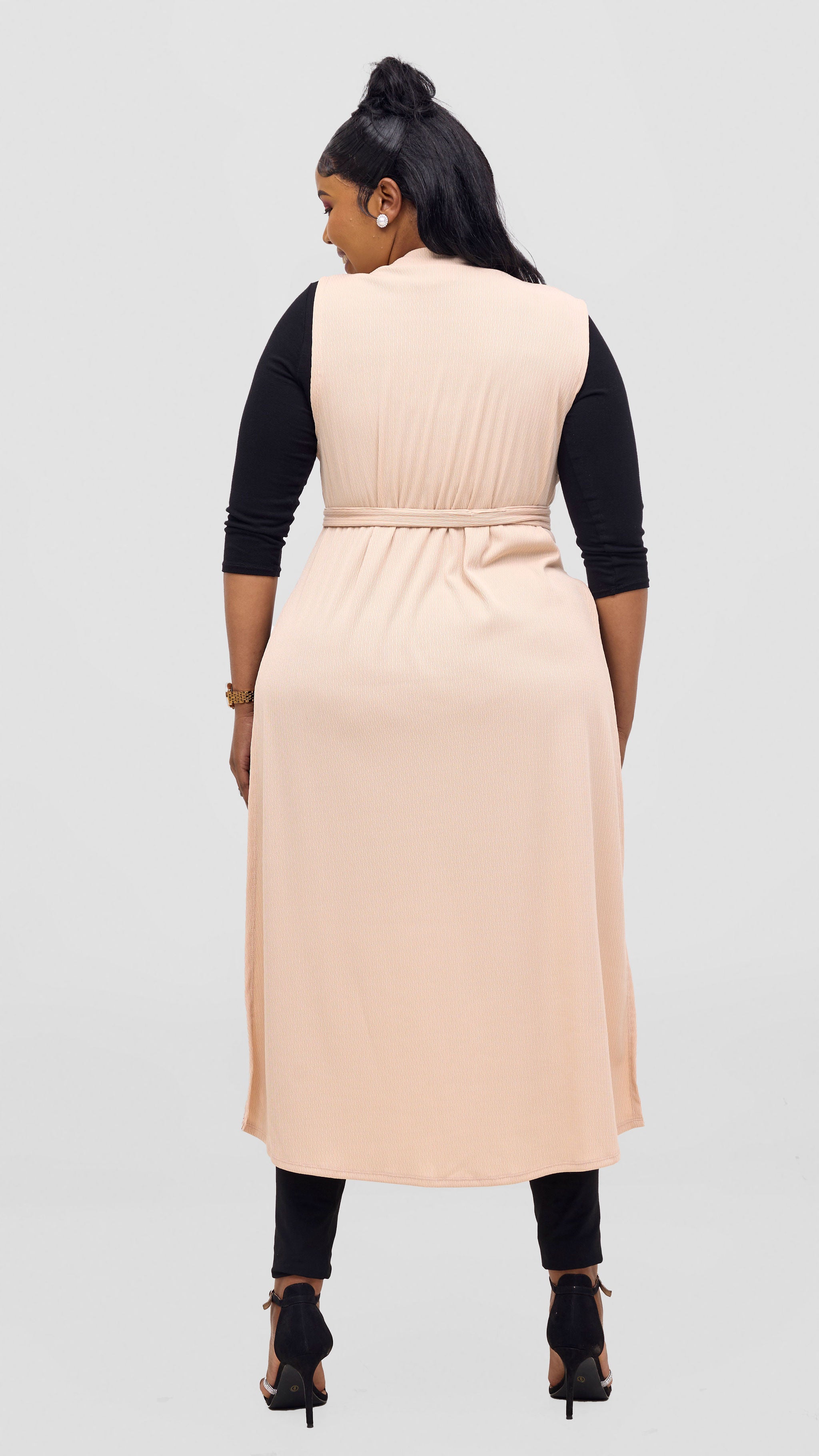 Vivo Chela Sleeveless Waterfall - Buttermilk