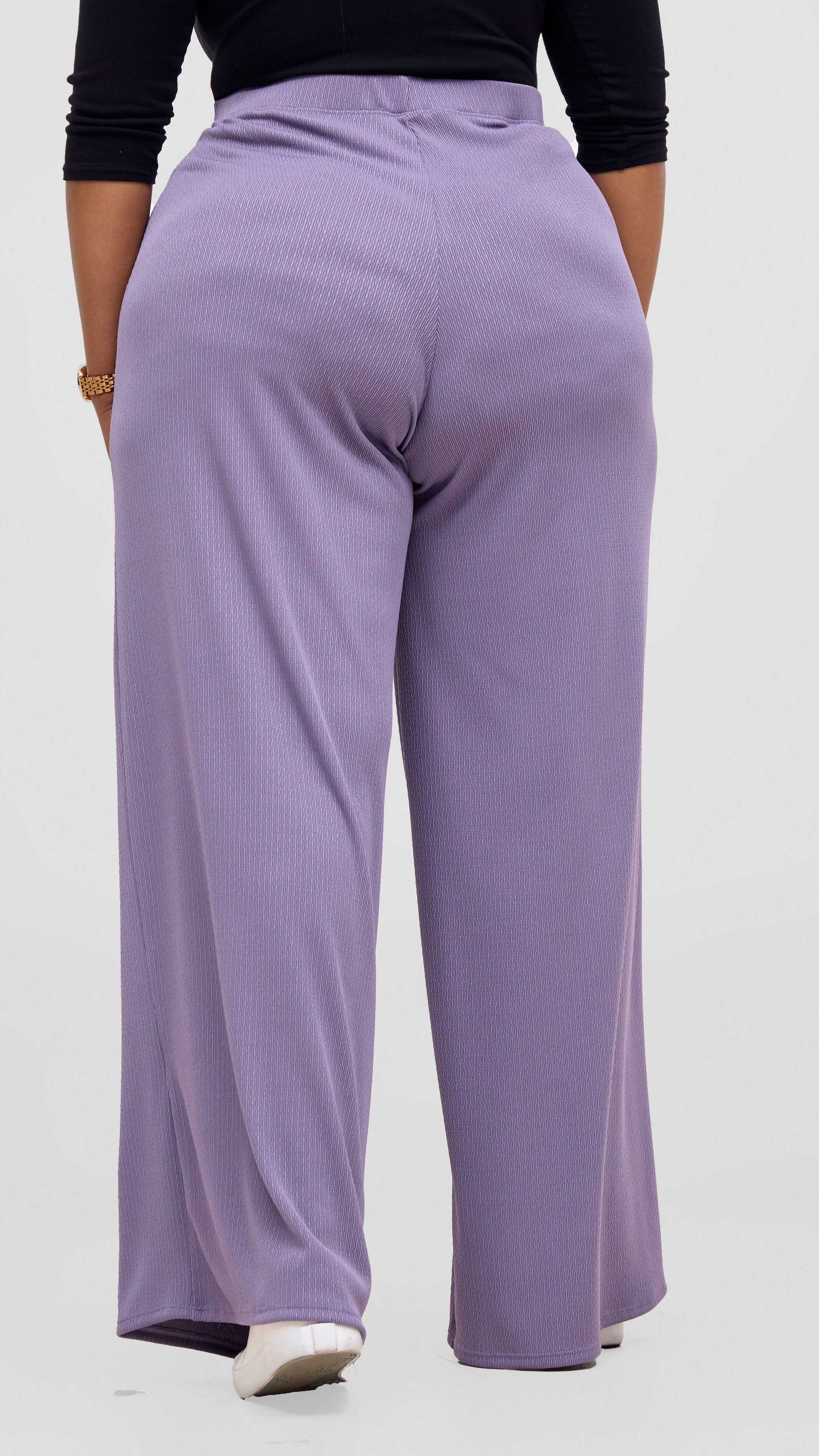 Vivo Chela Wide Leg Pants - Lilac