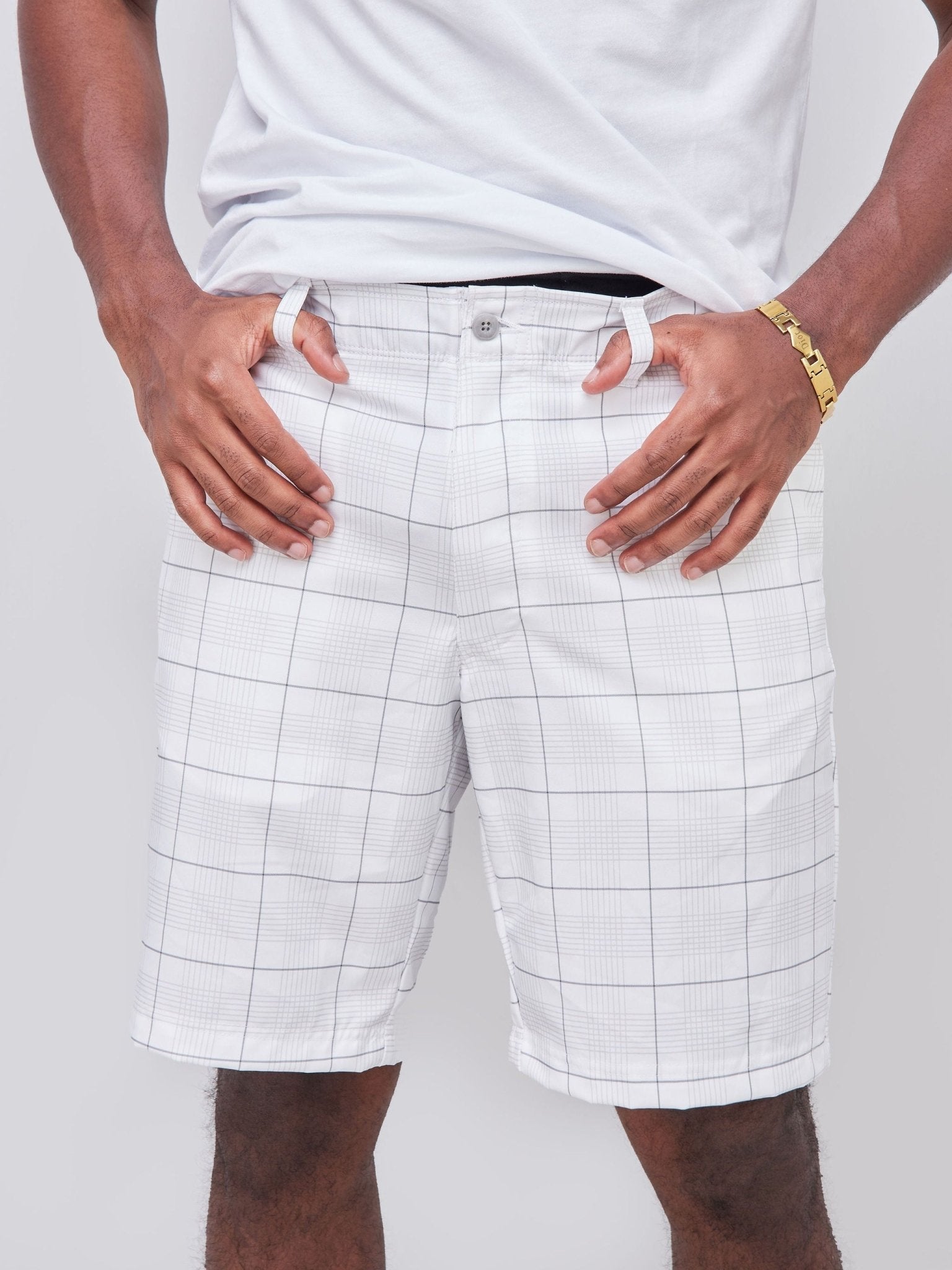 Alladin Zecchino Per Men's Short - White - Shopzetu