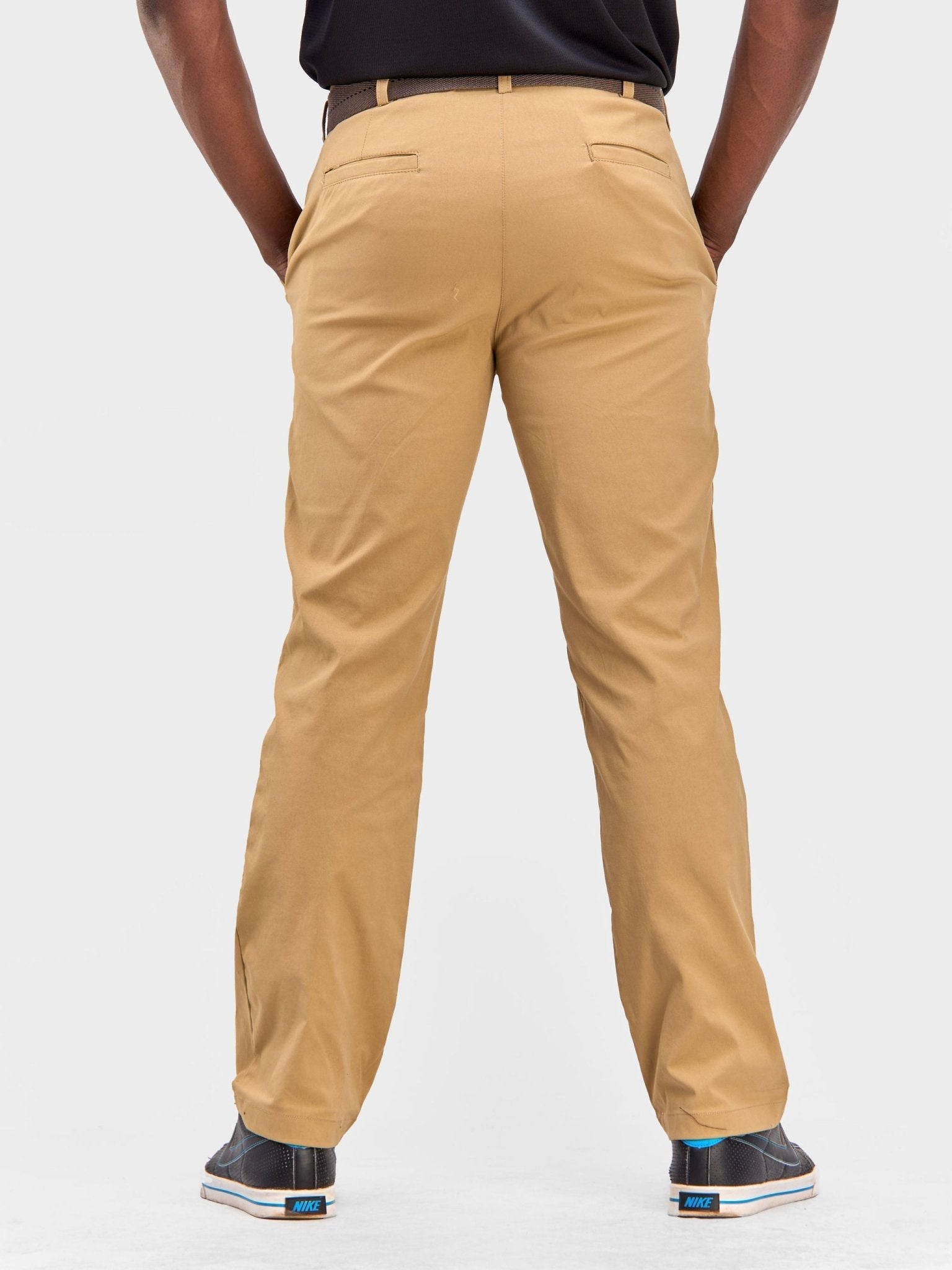 Alladin Men's Golf Pant - Beige - Shopzetu