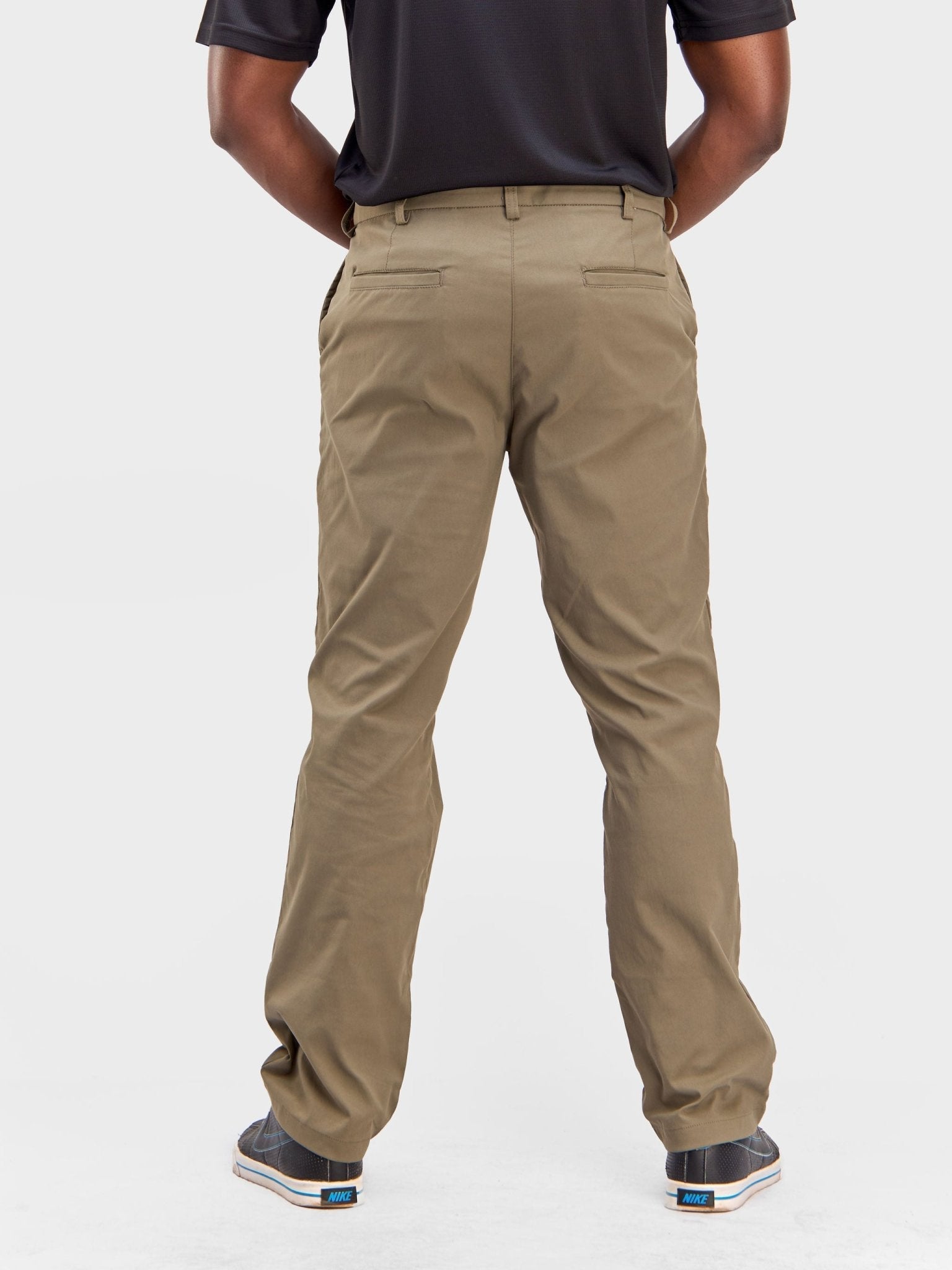 Alladin Men's Golf Pant - Olive Green - Shopzetu